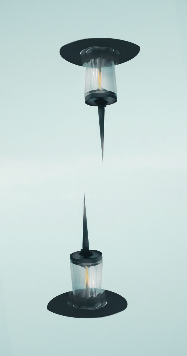 I just love to play with normal objects from out of our everyday life and putting them into abstract artworks.