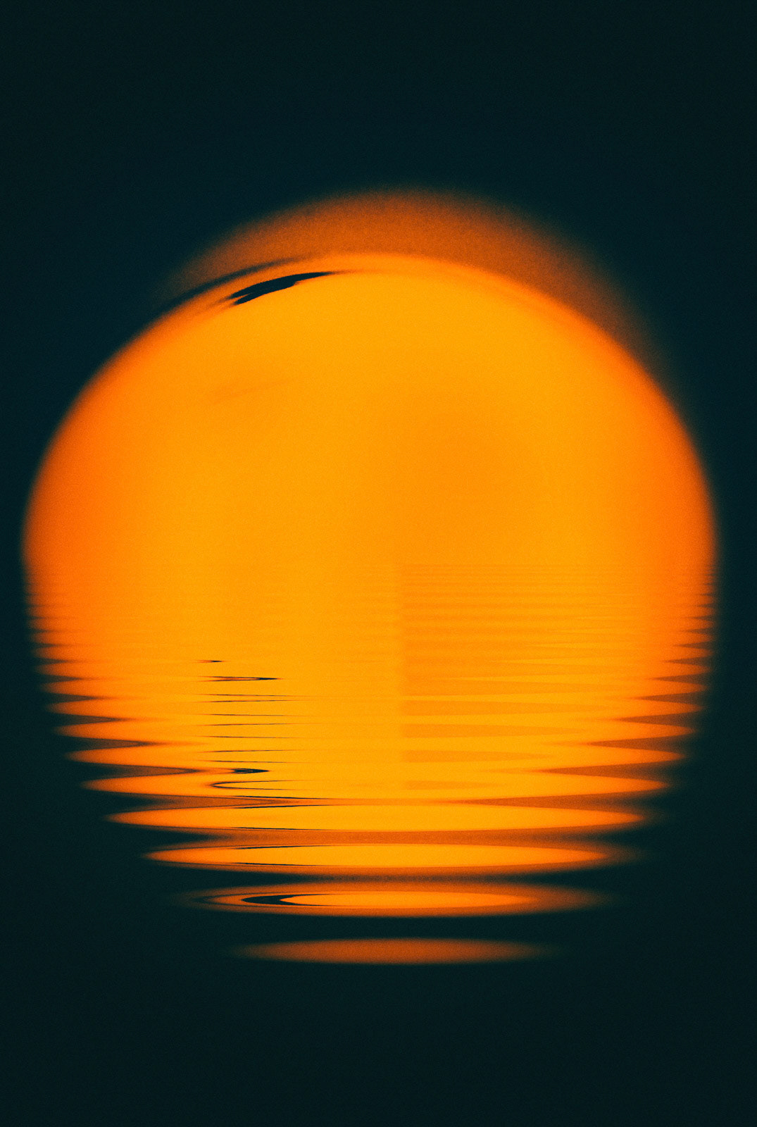 The sun is fading away ... the winter is near. It's kind of melancholicm but: The next summer will come!