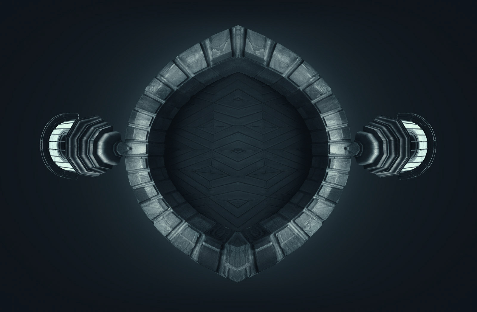 Stargate abstract concept design artwork