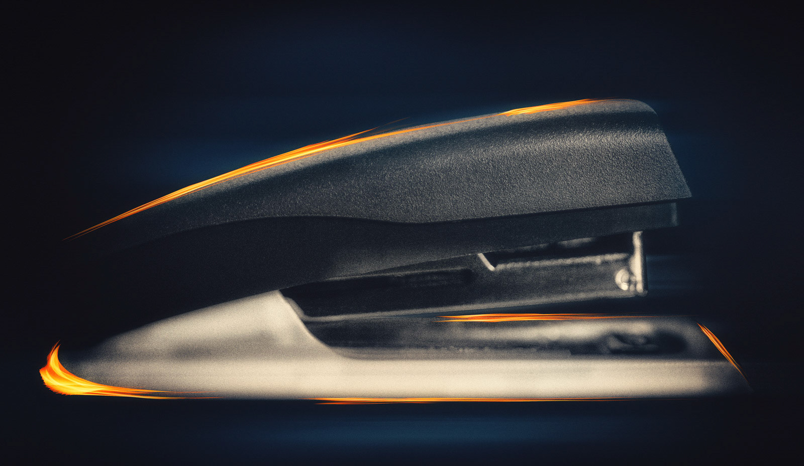 Creative thoughts about a stapler.