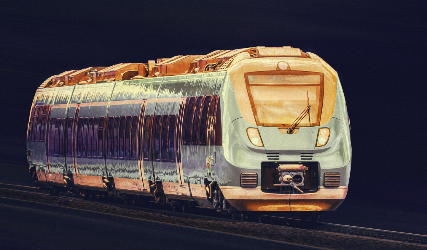 Crawling into the night ...