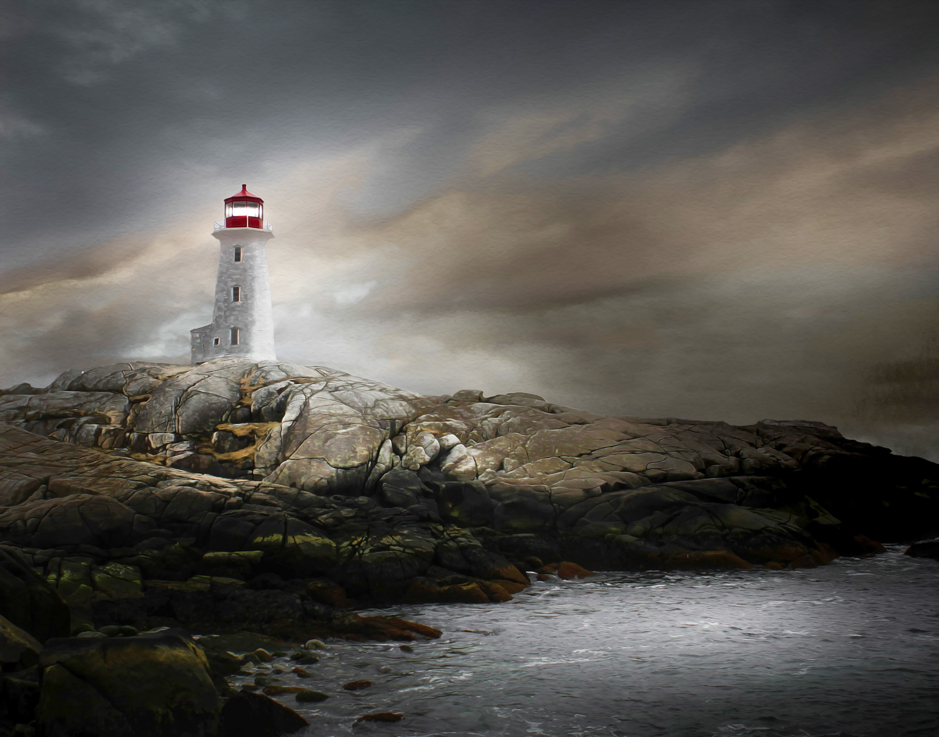 Peggys Cove Lighthouse, Nova Scotia