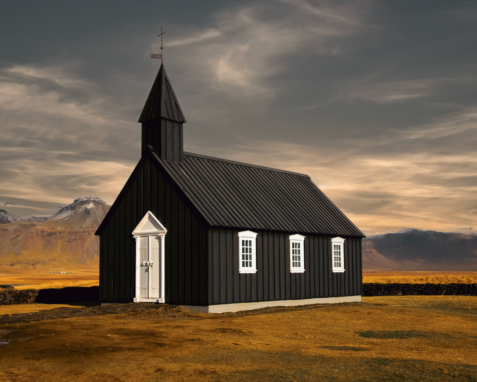 Black Church of Budir, Iceland