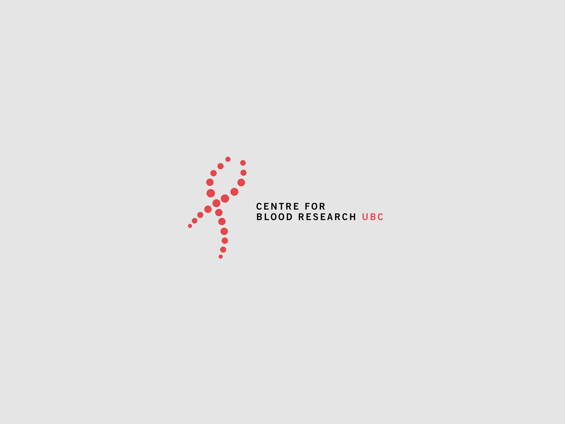 logo design for the Centre for blood research