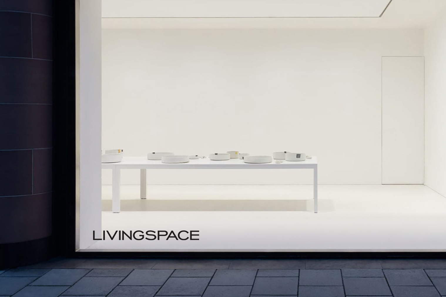 Livingspace window graphic design