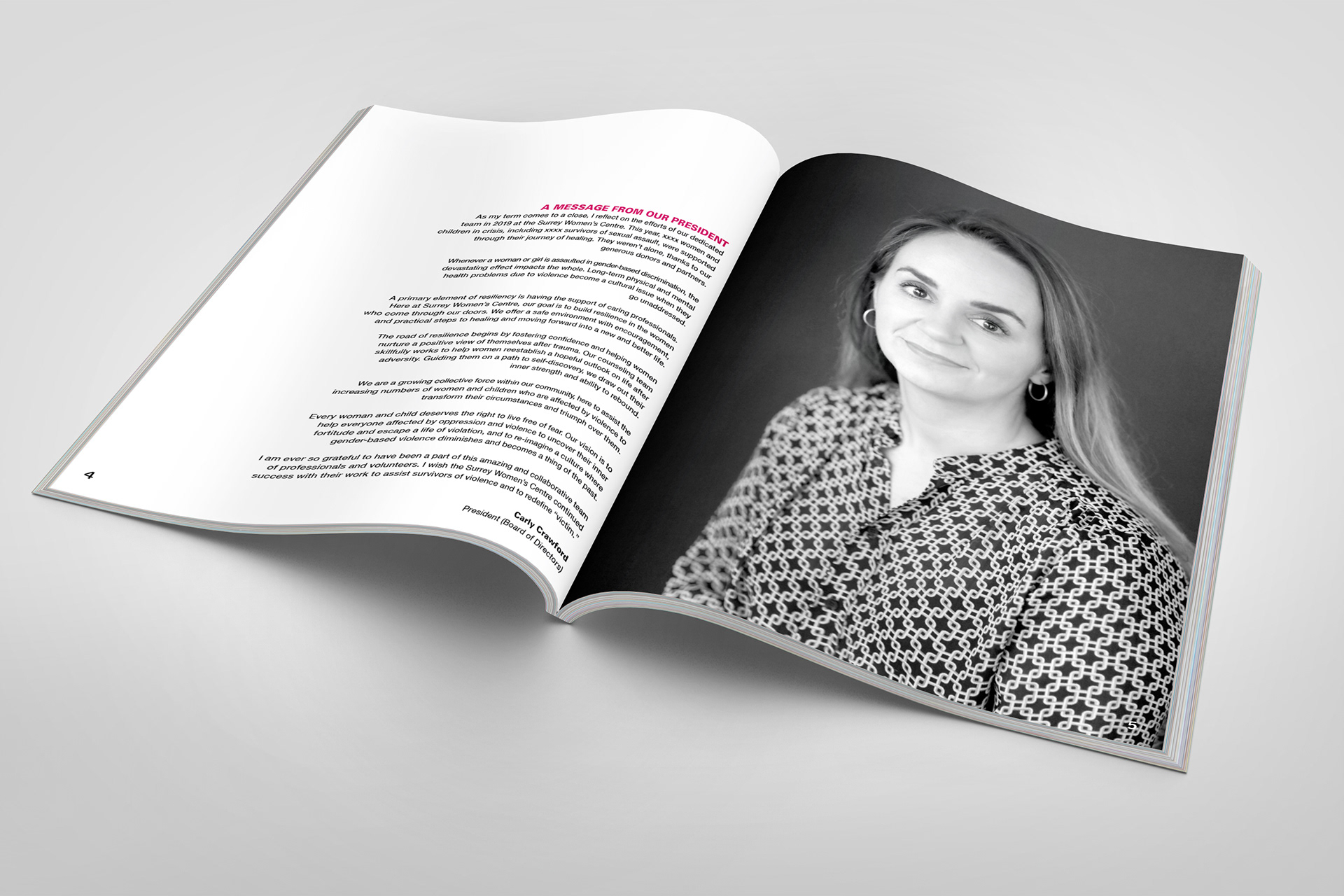 Surrey Women's Center annual report