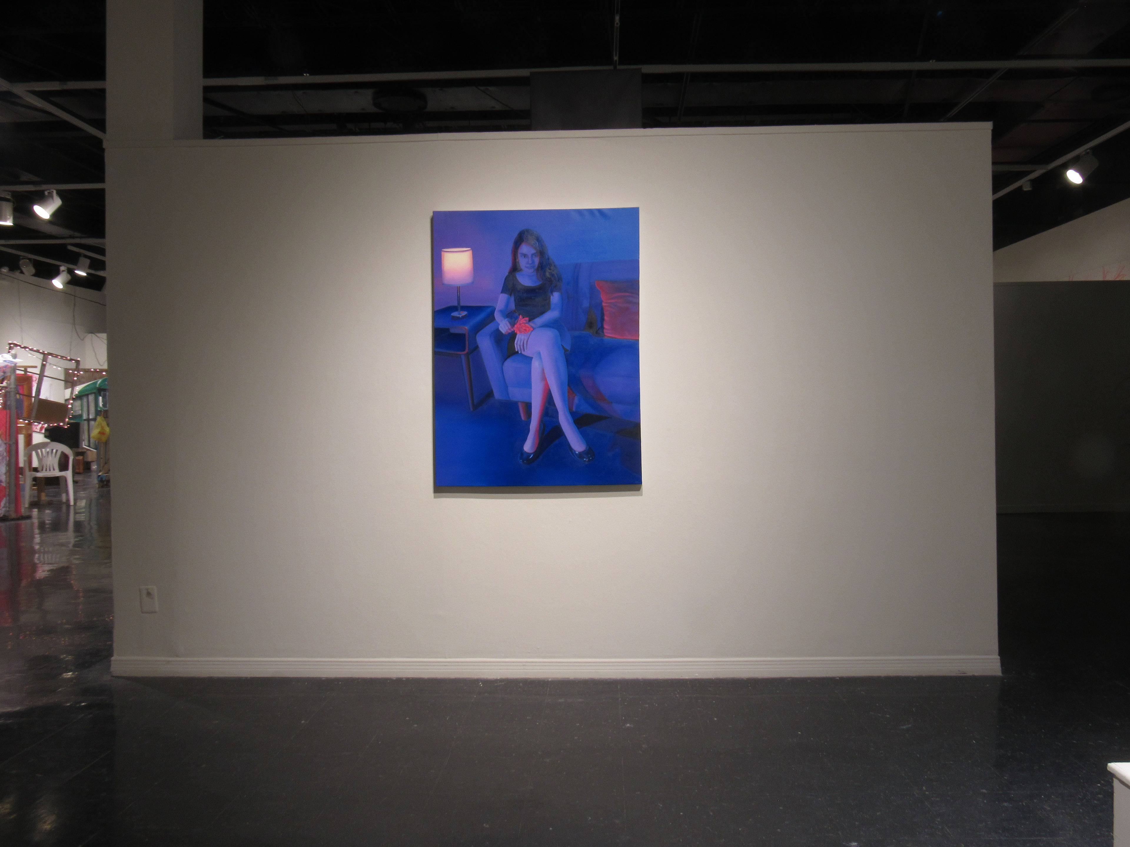 Reveries: BFA Thesis Show, A Night in Blue, University Art Gallery