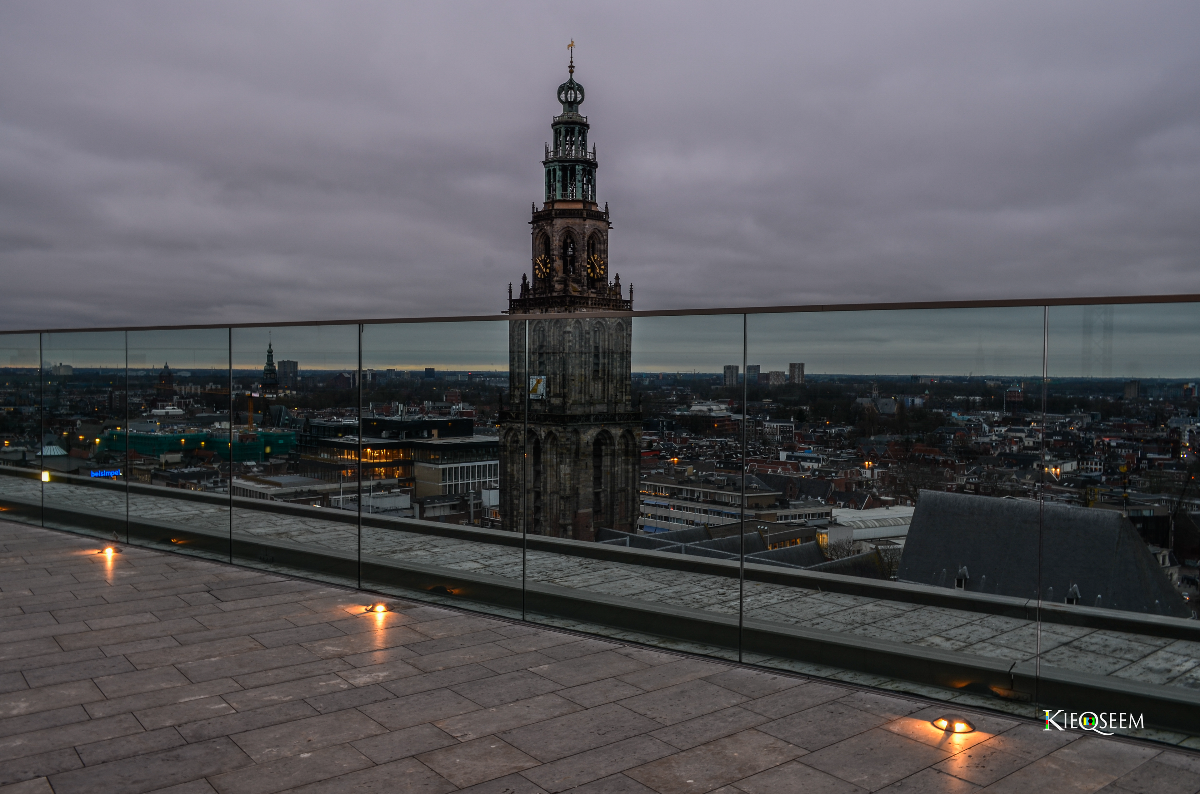 Martinitoren vanaf het Forum