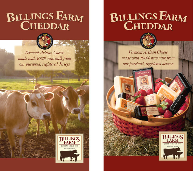 Banner Stands for Billings Farm & Museum