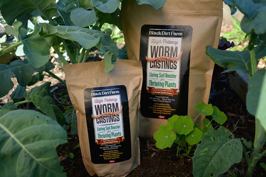 Black Dirt Farm Worm Castings Labels
