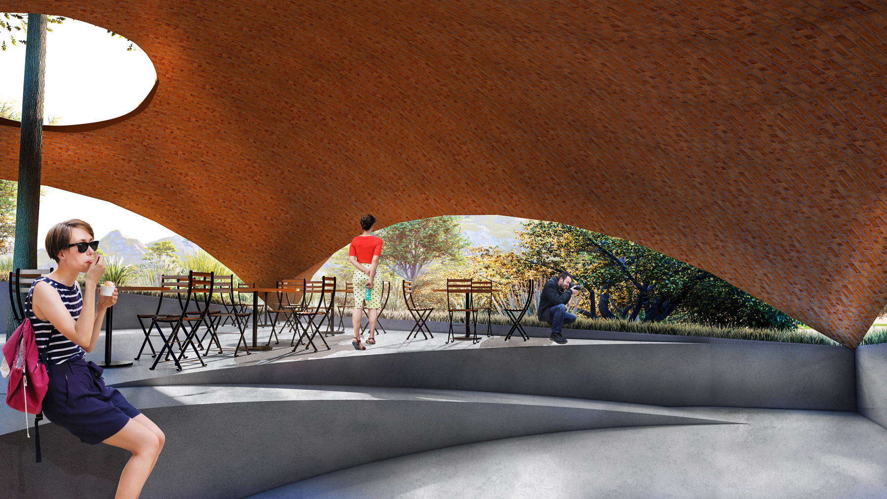 RENDER OF THE VISITOR CENTRE