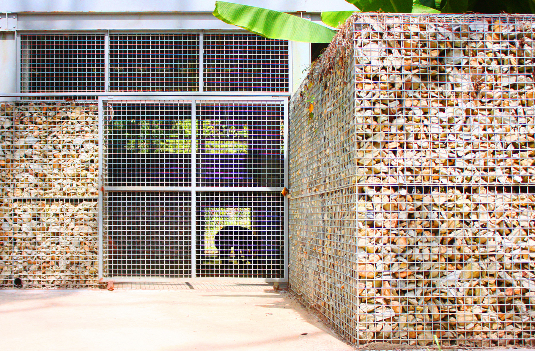 ENTRANCE TO THE BEAR HOUSE
