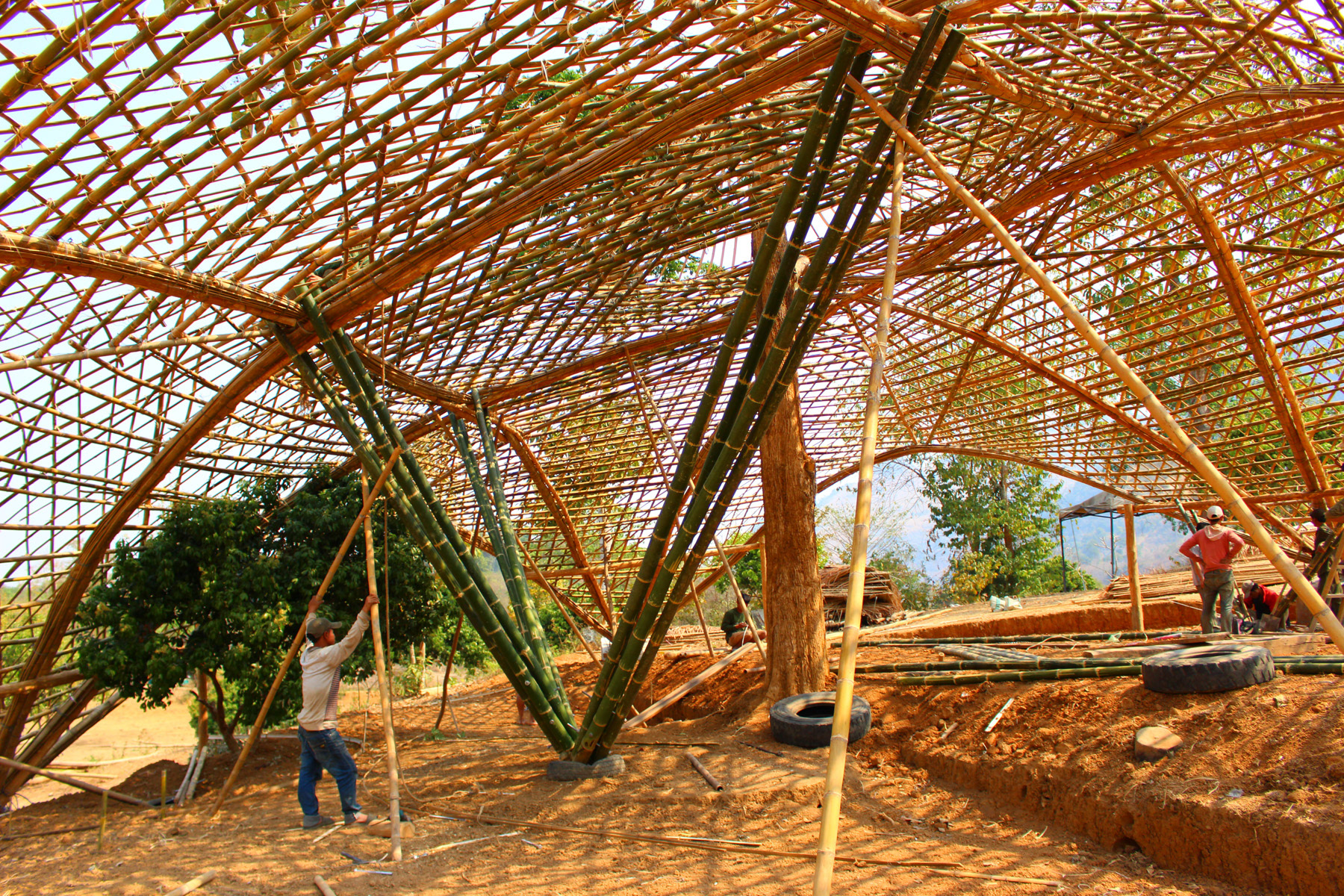 BAMBOO STRUCTURE