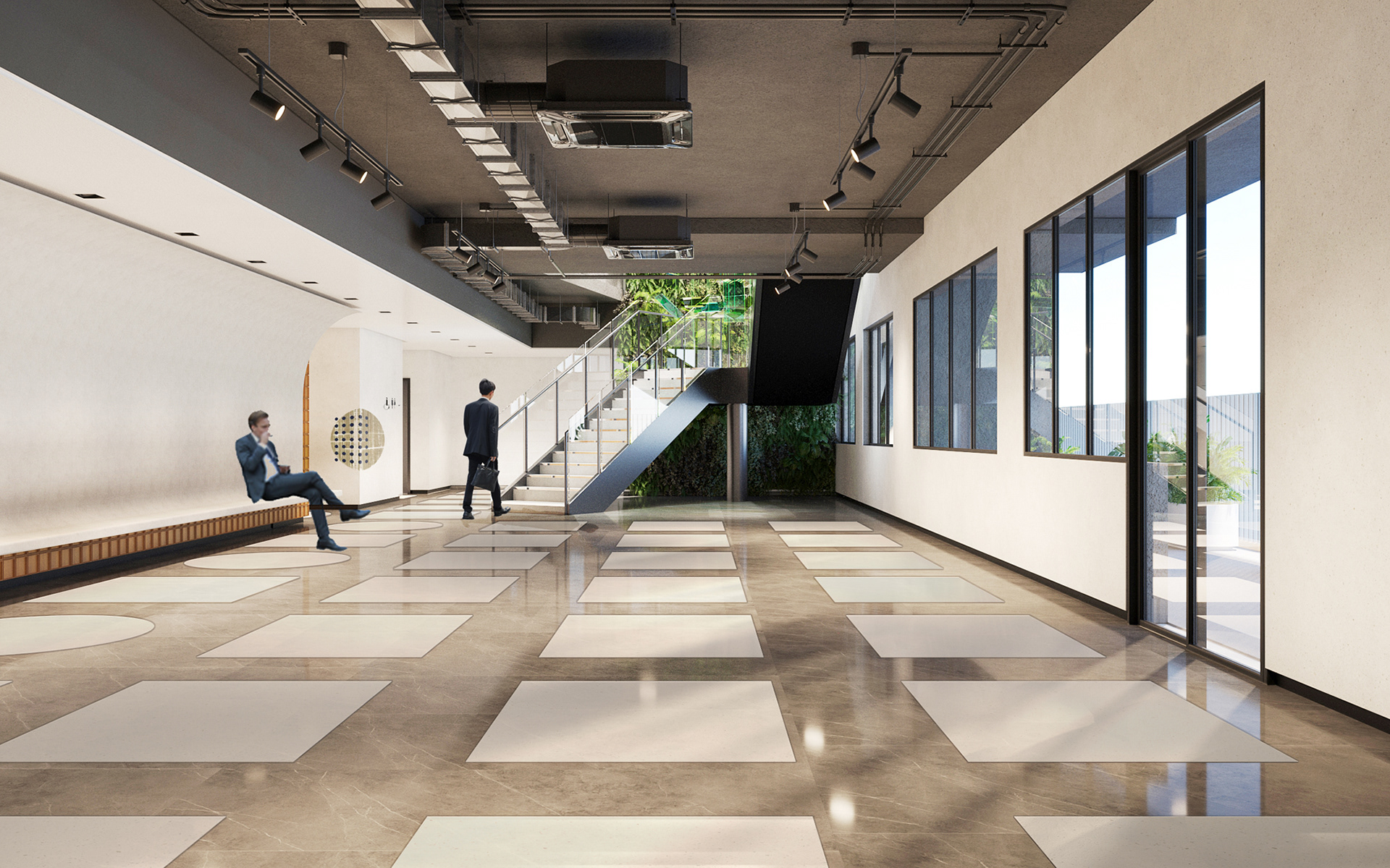 RENDER OF THE COMMON AREA
