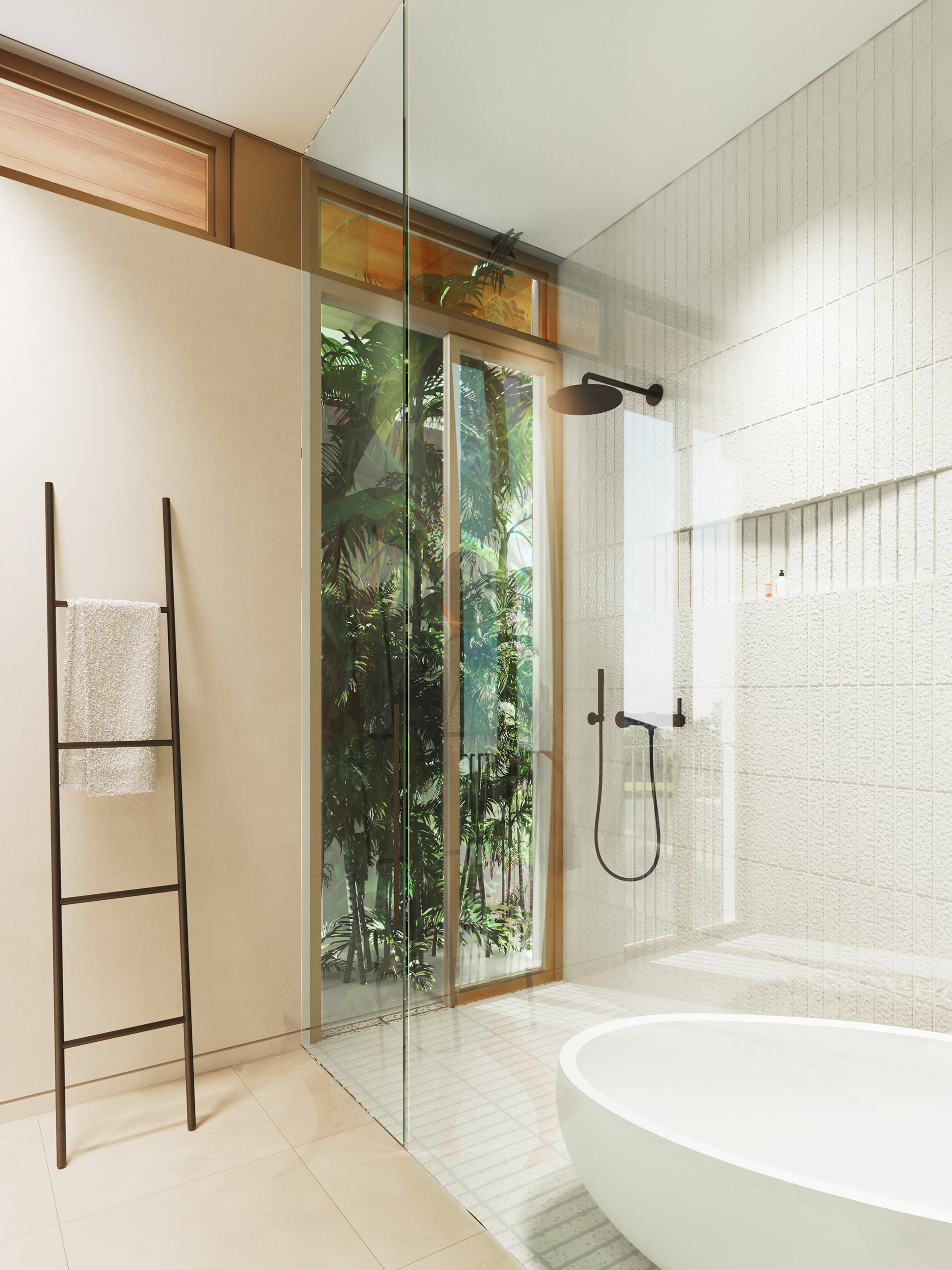 THE MASTER BATHROOM