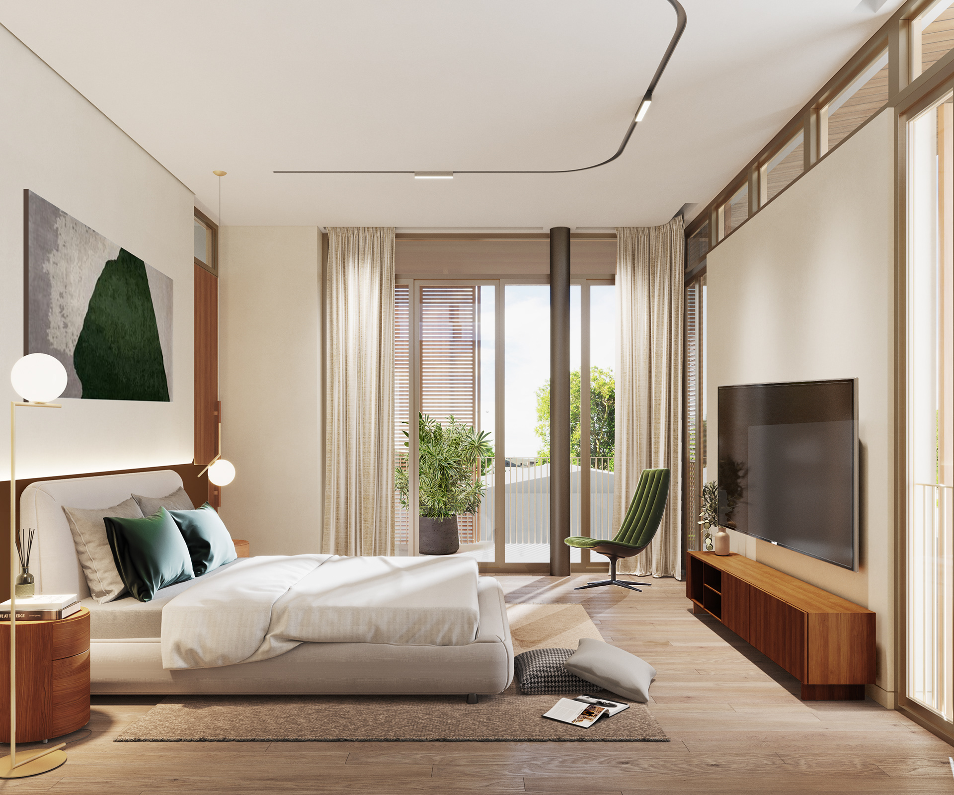 THE MASTER BEDROOM