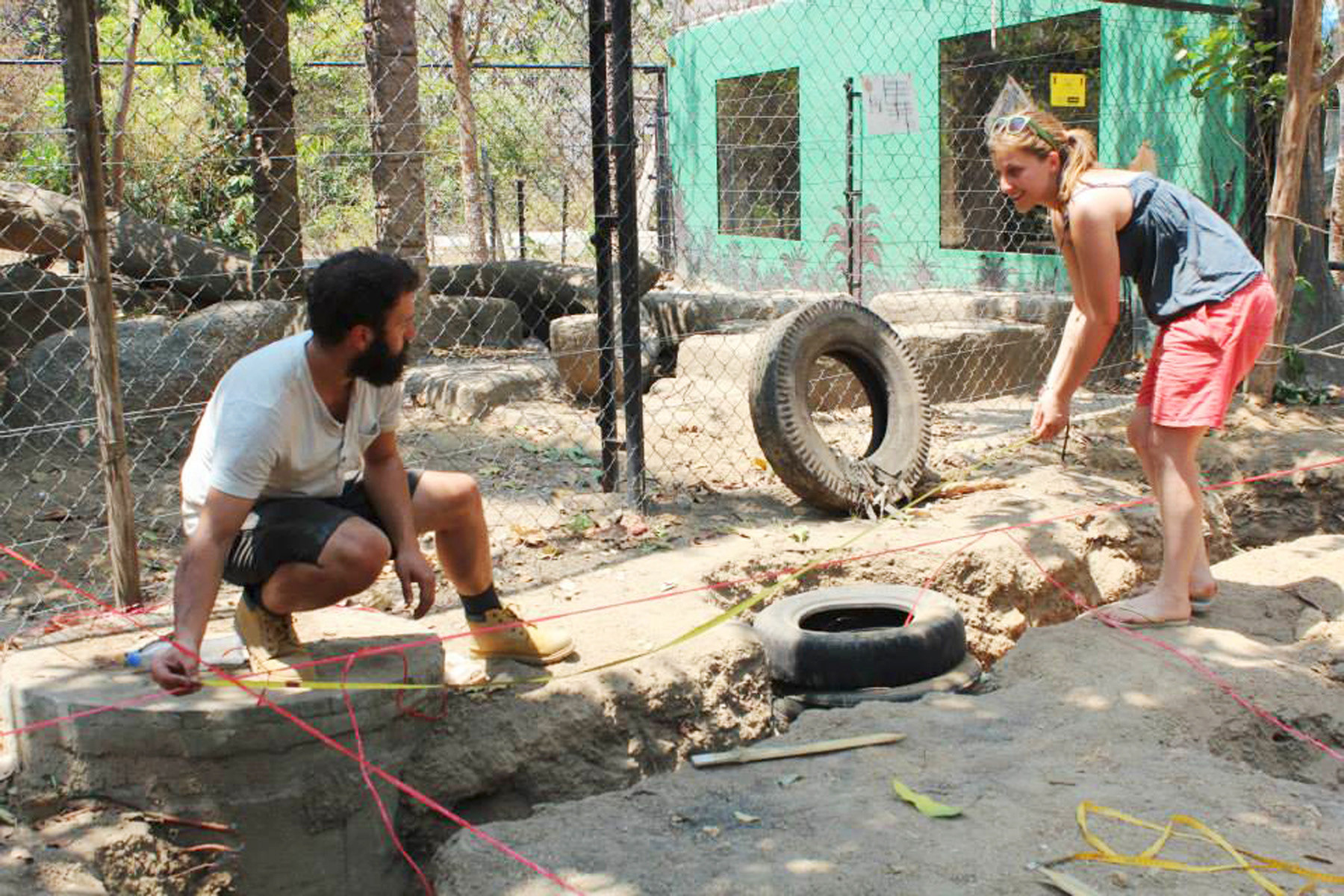 WORKING ON THE FOUNDATION
