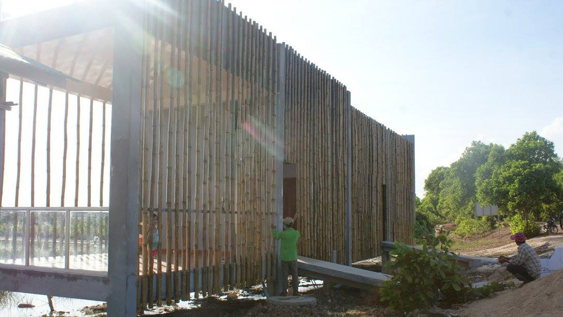 THE BAMBOO FACADE