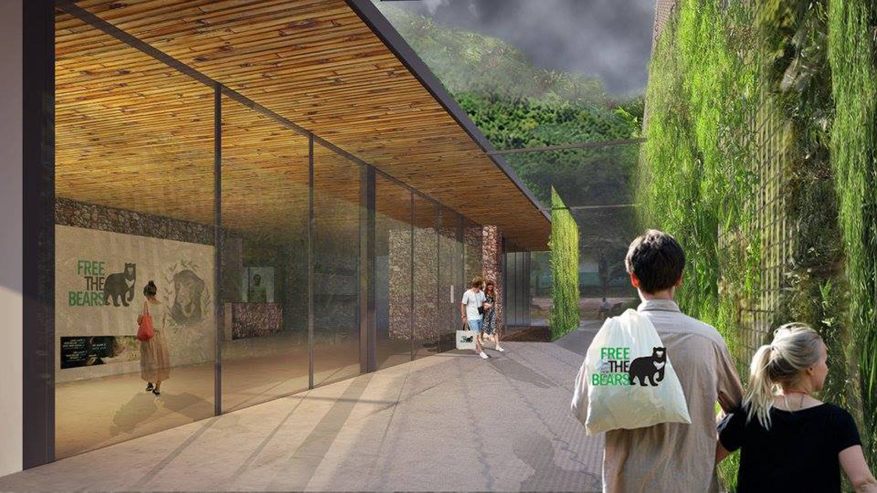 RENDER OF THE VISITOR CENTRE