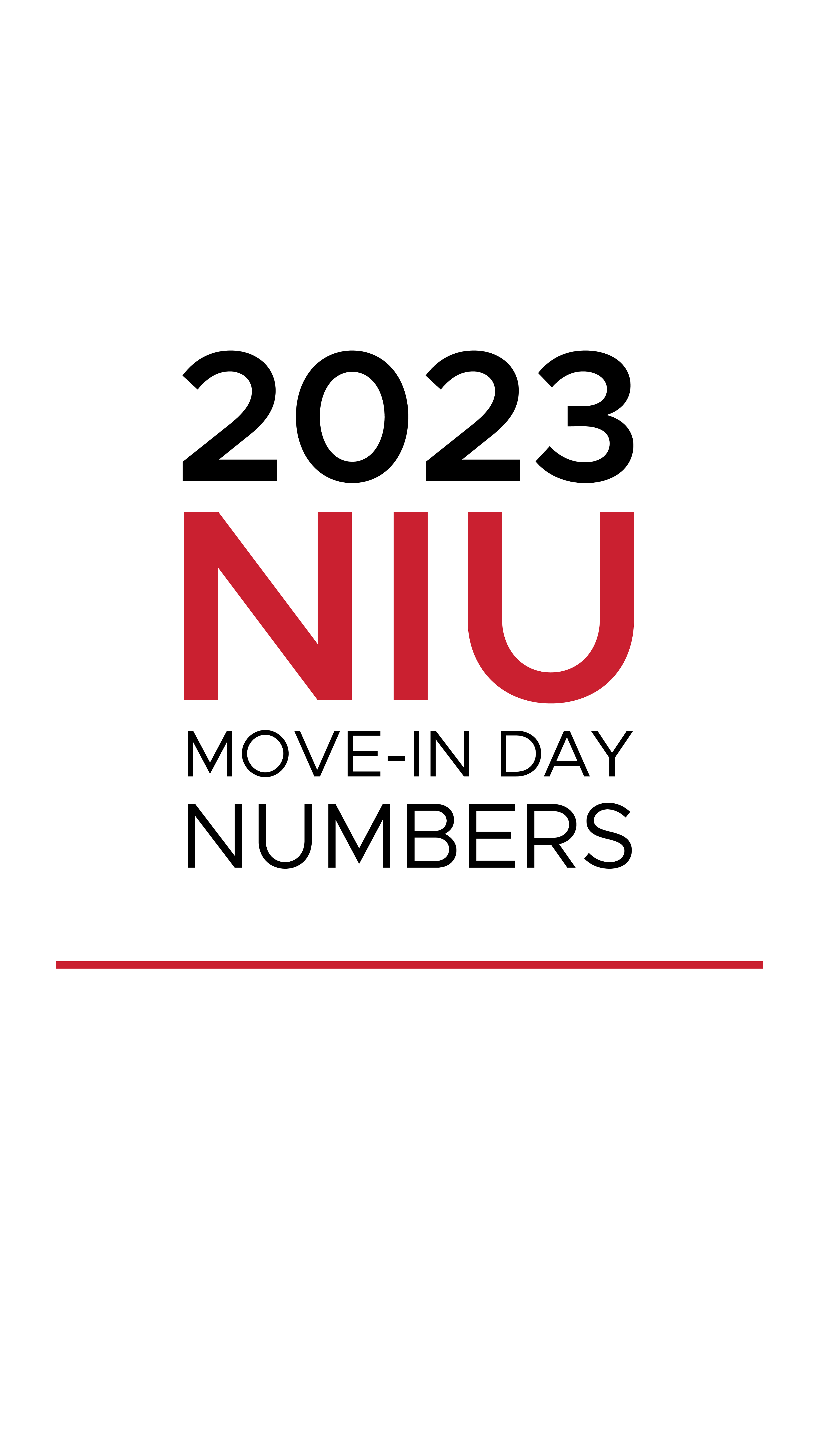 NIU Move-In Day Title Page (Info Graphic)