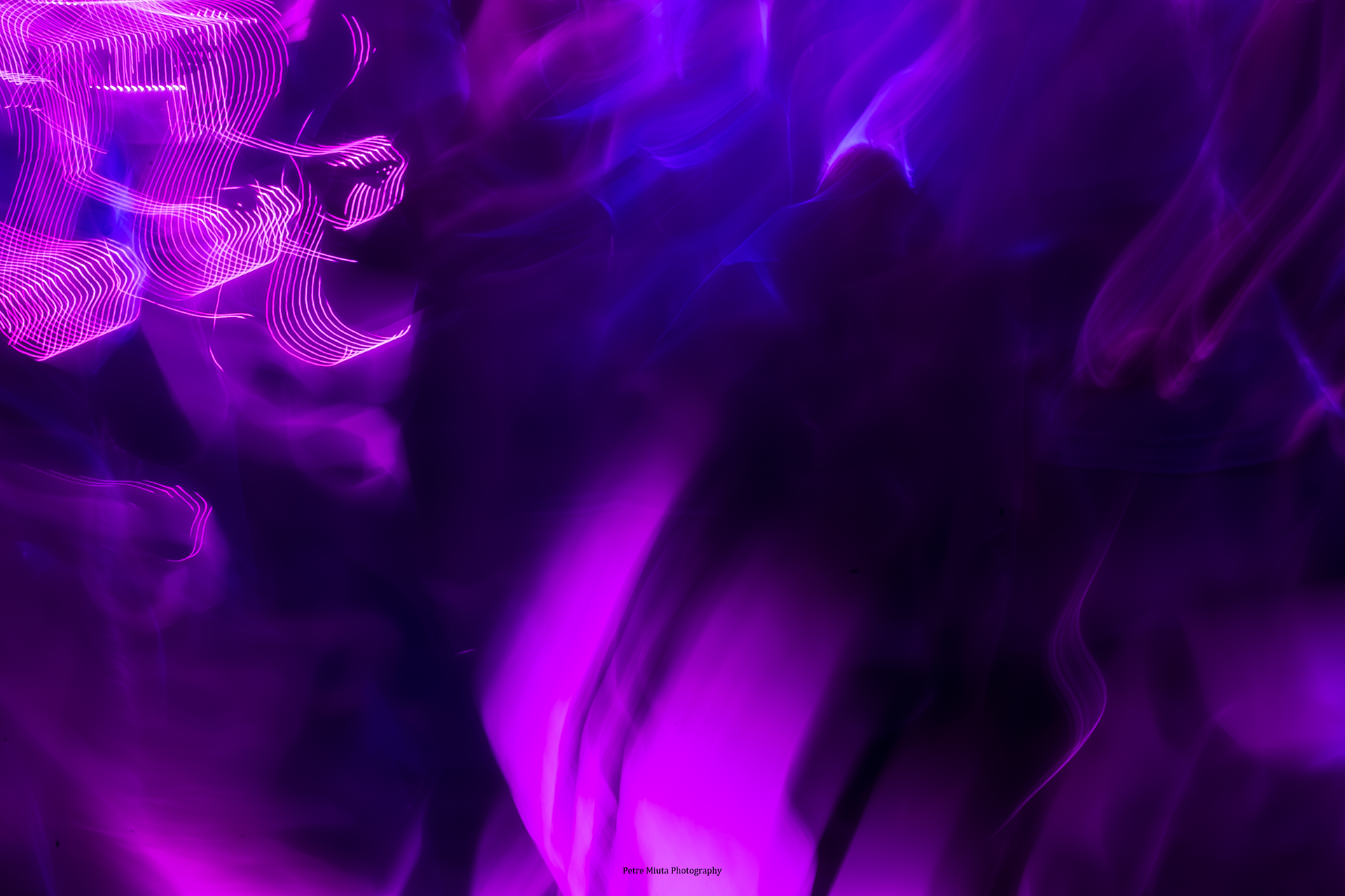 Fluid energy of the night, captured as impressionistic club scenes. Petre Miuta ICM Photography