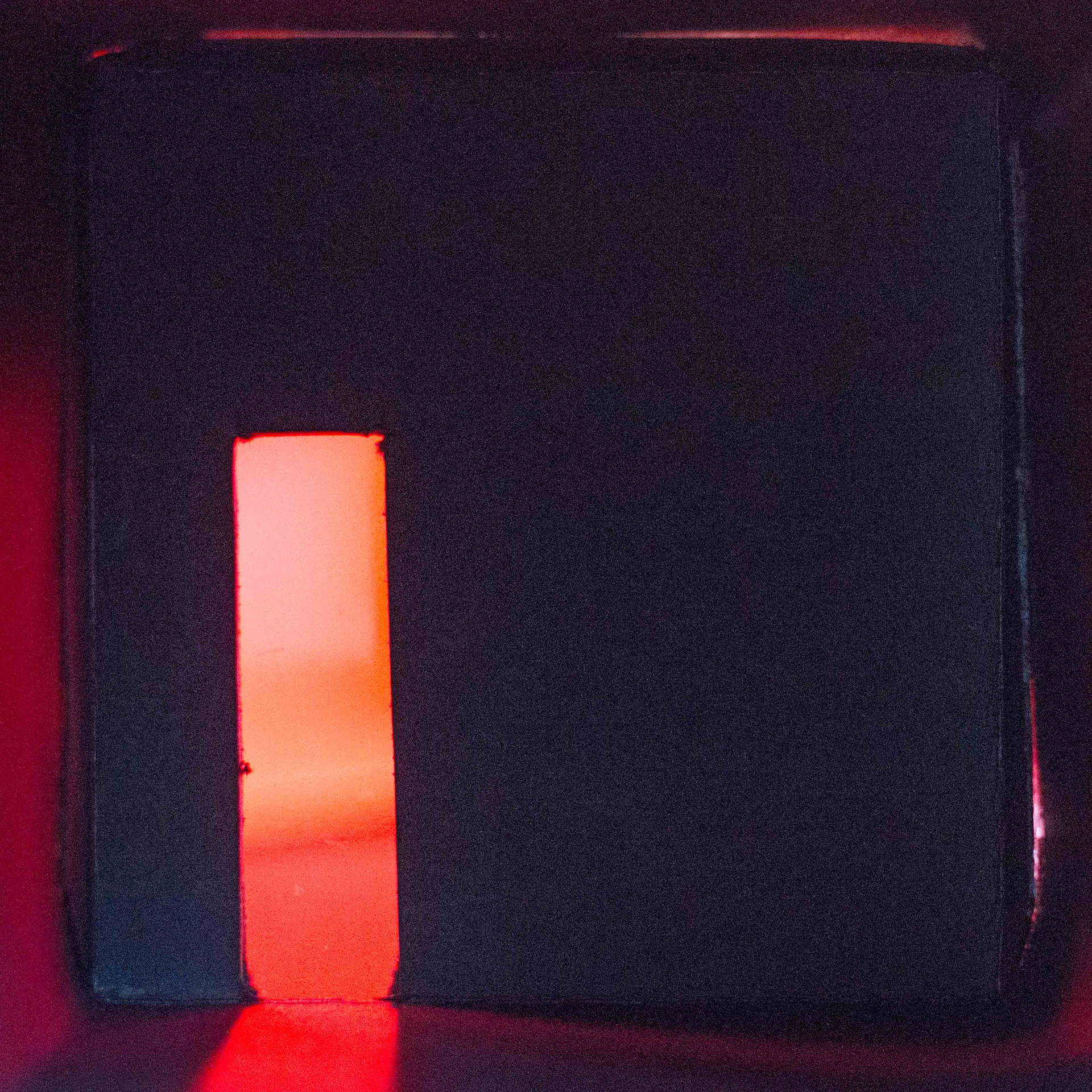 I usded red colour paper to filter light. Which like sunset glow colour.