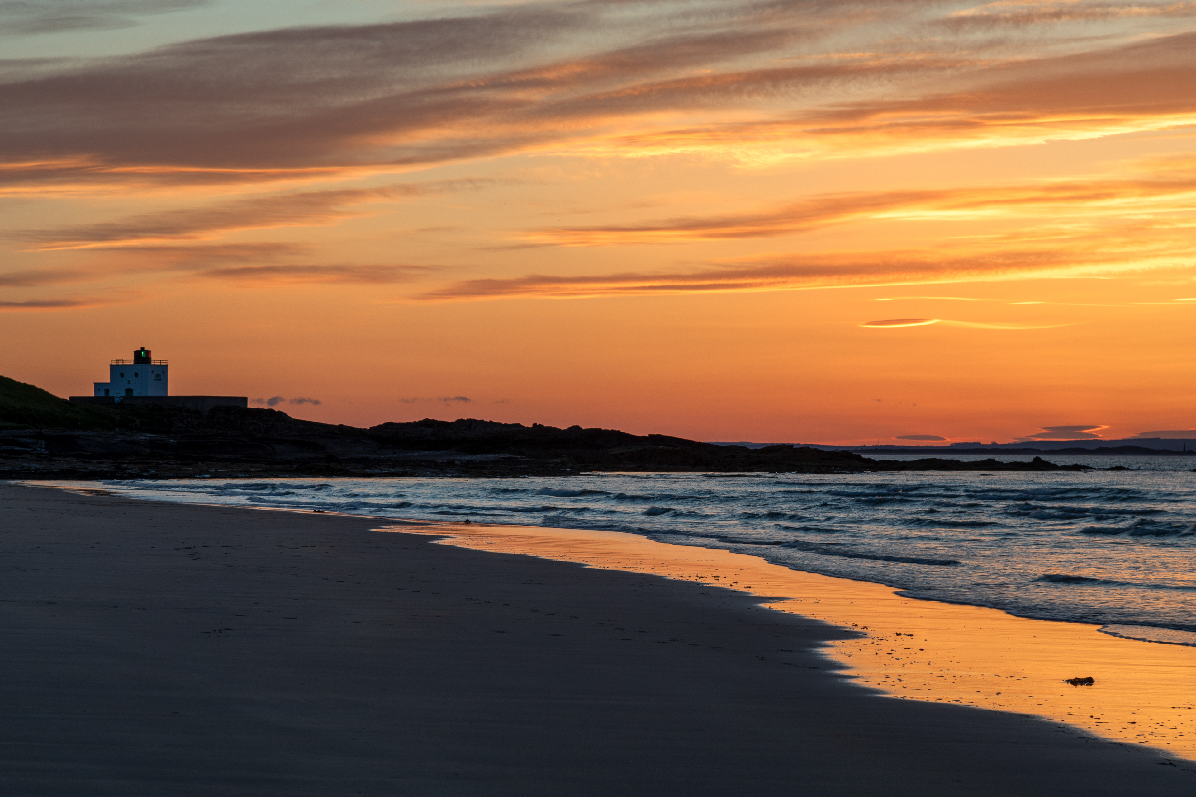 Sunset - Bamburgh Beach