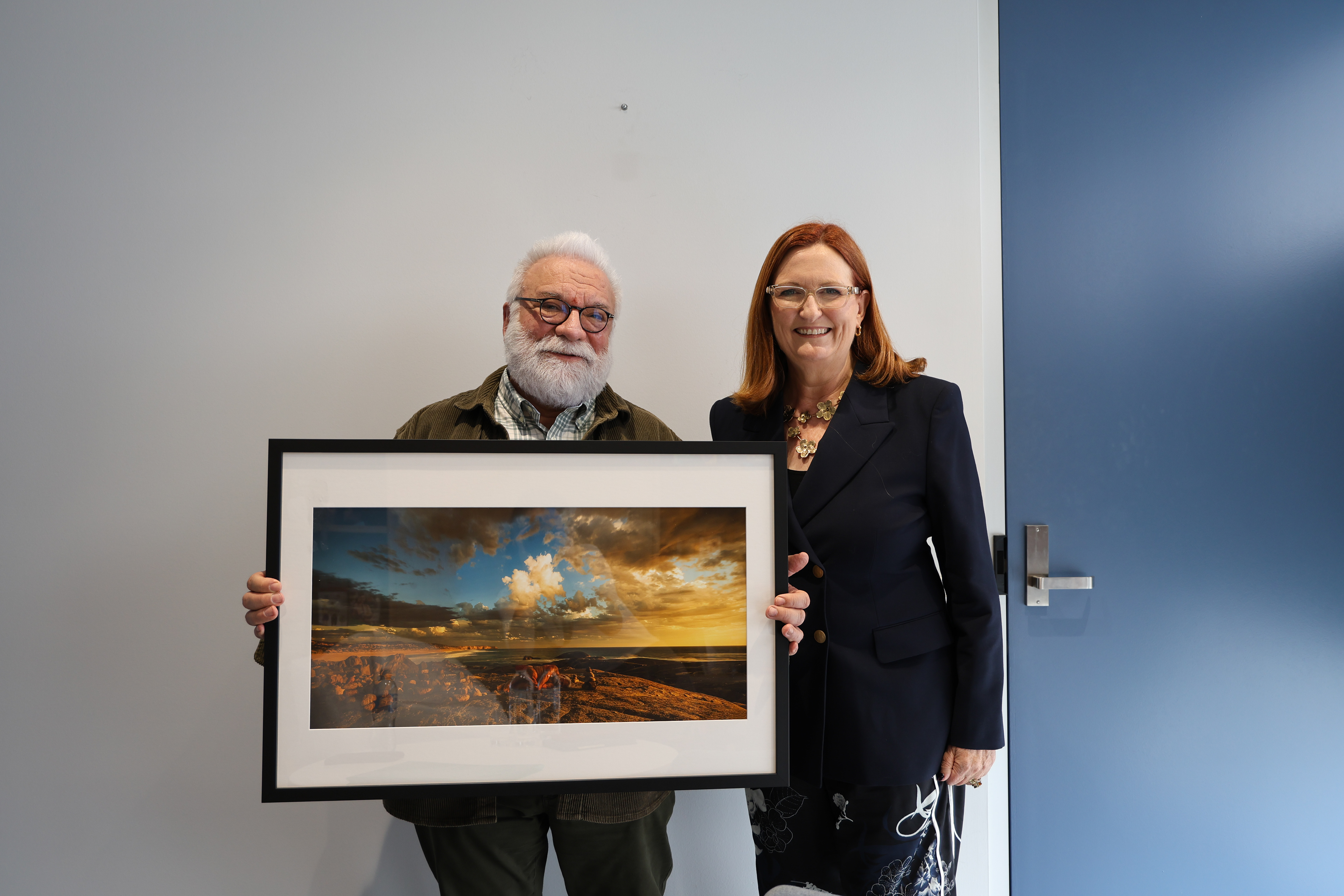 With Ms.. Louise Miller-Frost, Federal Member of Parliament for Boothby. An absolute honour! 