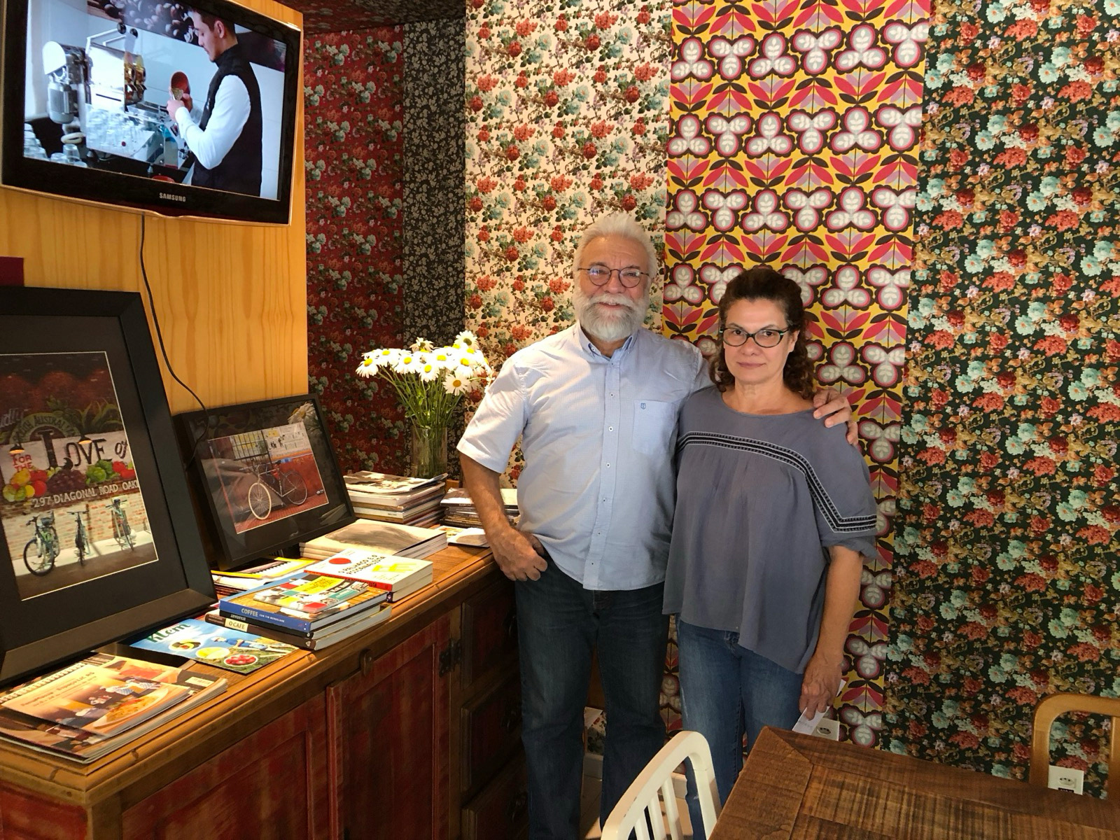 'Bicycles' Exhibition at 'Baden Café's Porto Alegre, Brazil, 2019.