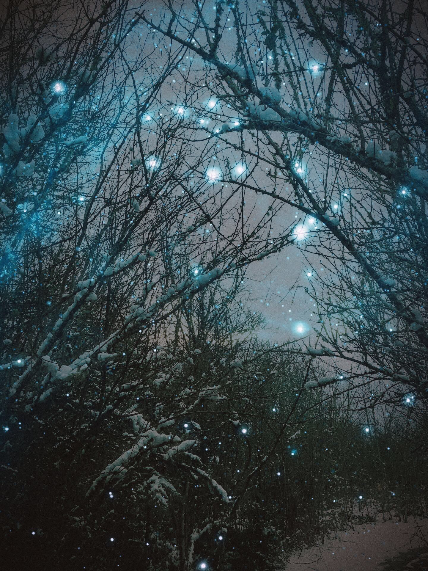 Light Emitting Spells. Spring Water Trail