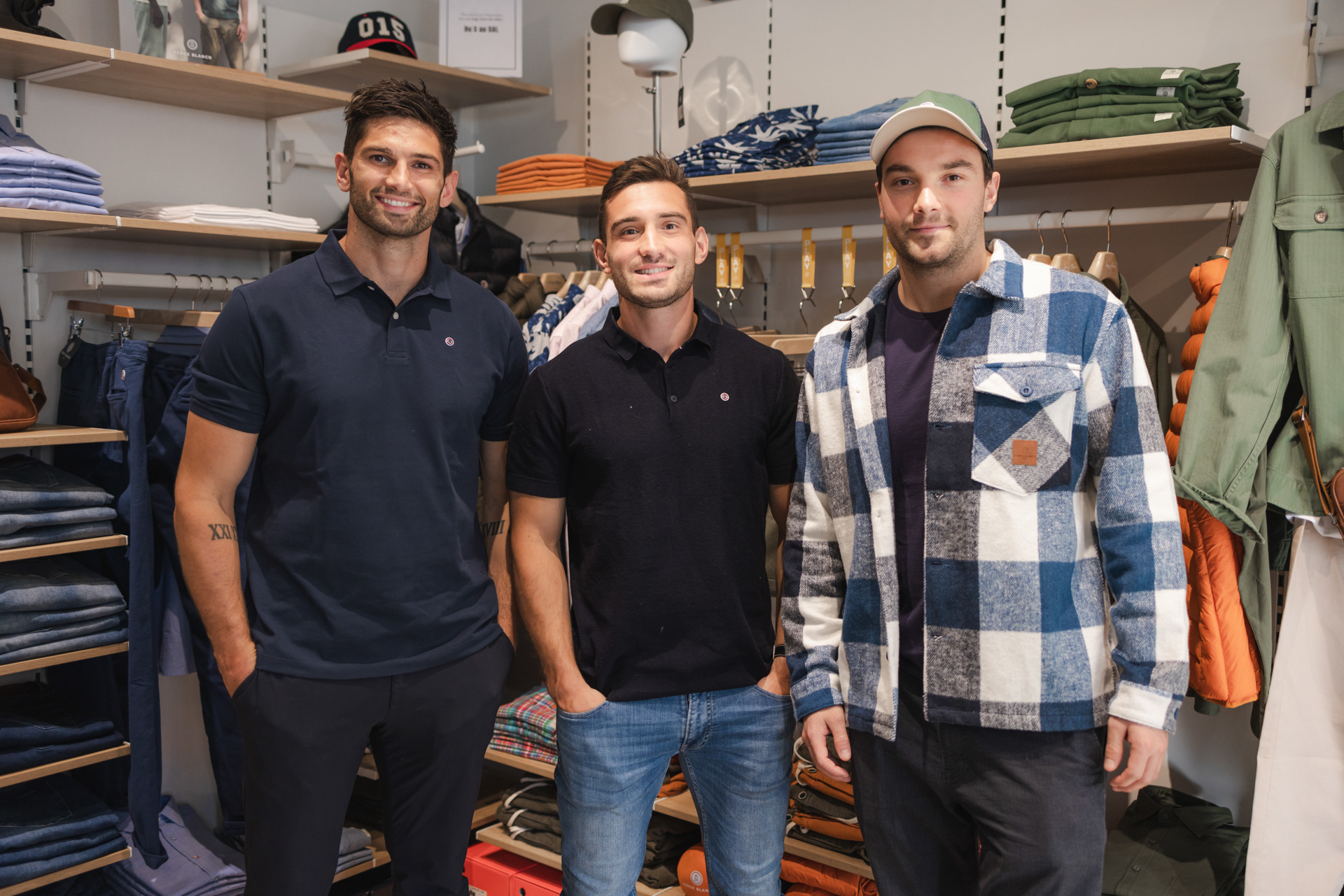 Baptiste Couilloud, Xavier Mignot et Olivier Klemenczak - Serge Blanco Belfort