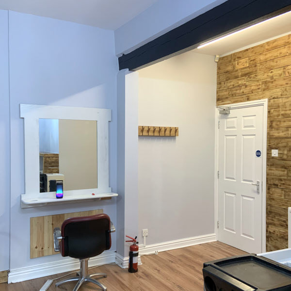 Hair salon makeover