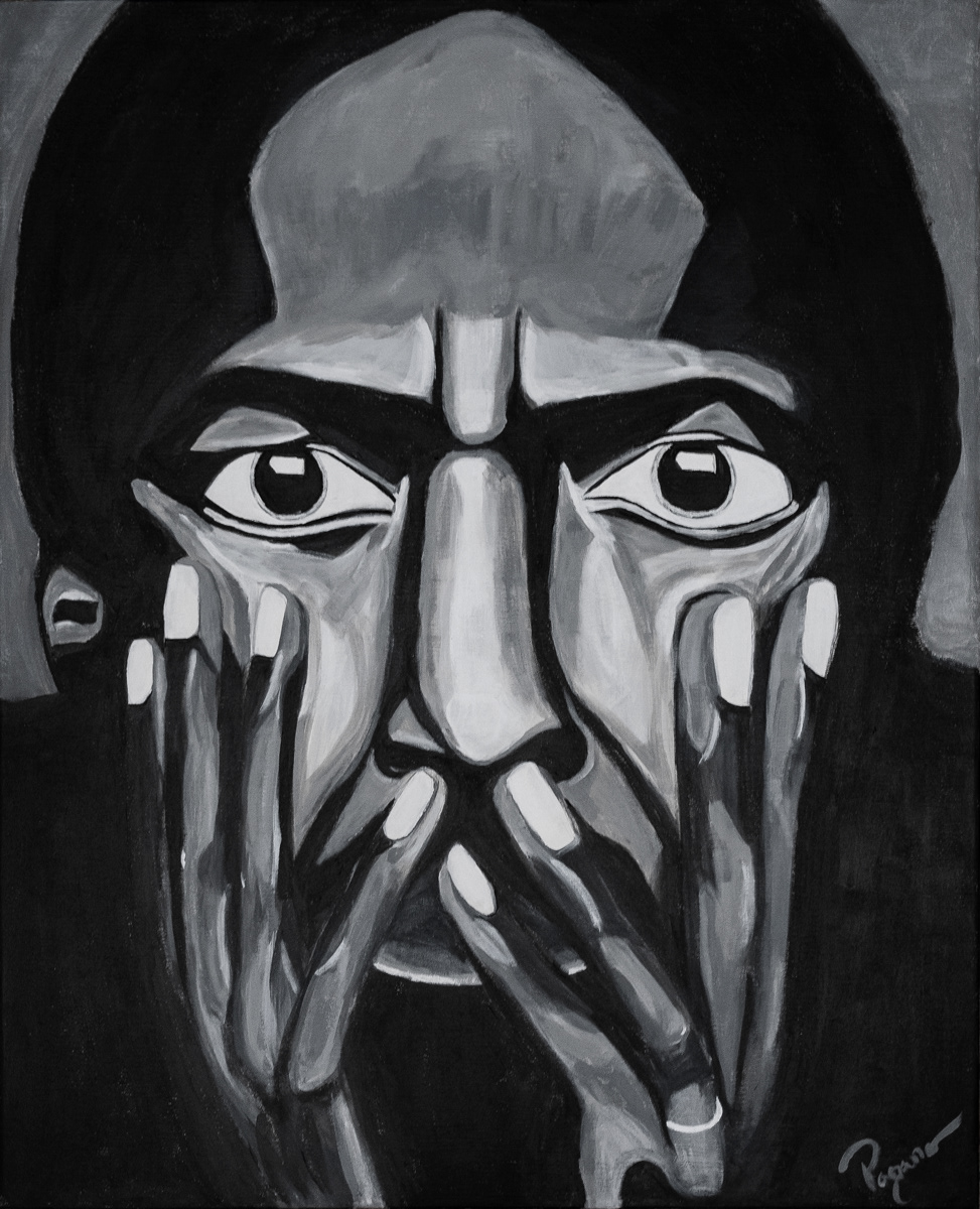 Acrylic on Canvas 100x 80 cm