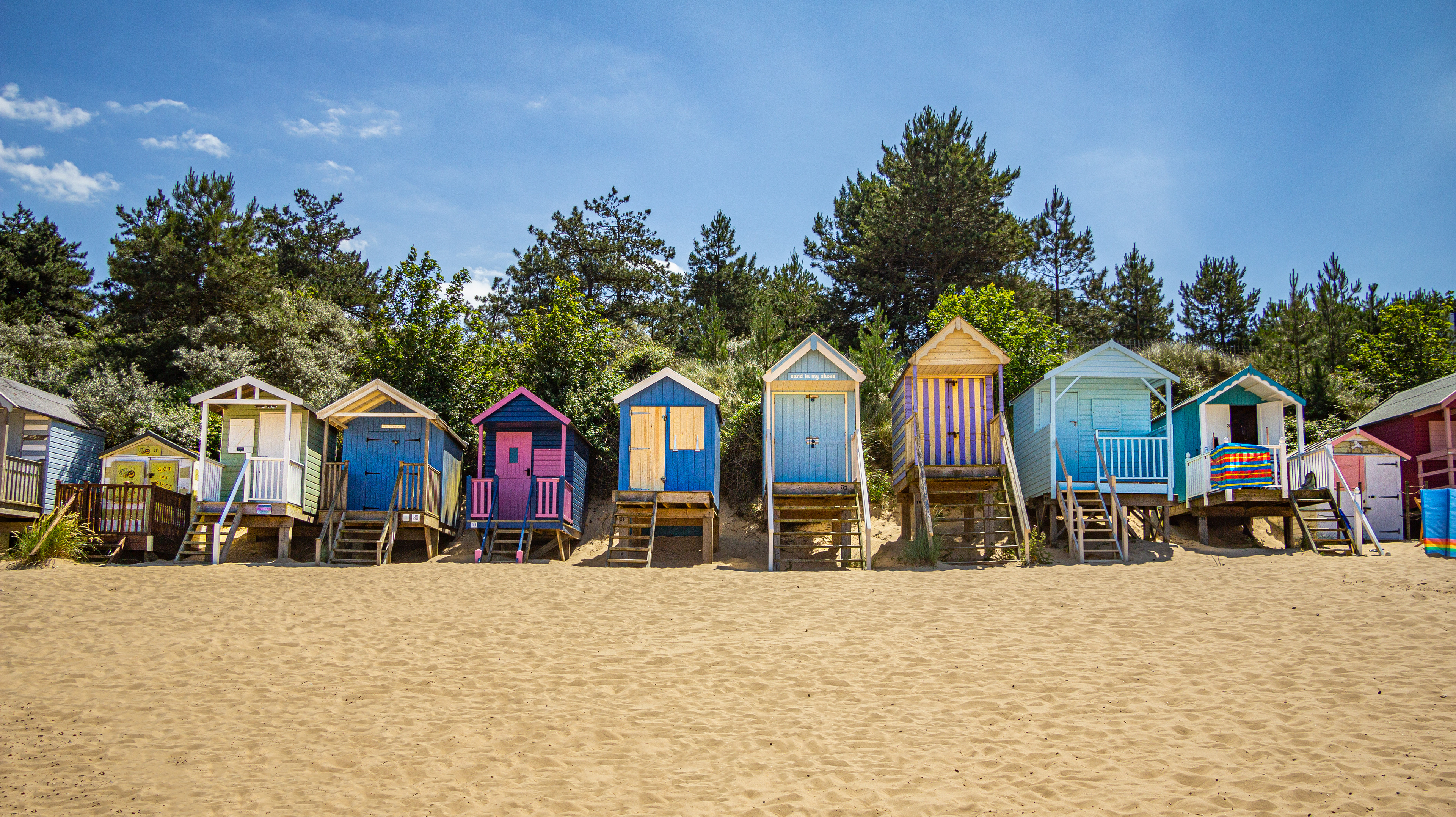 Beach Huts at Wells-next-the-sea