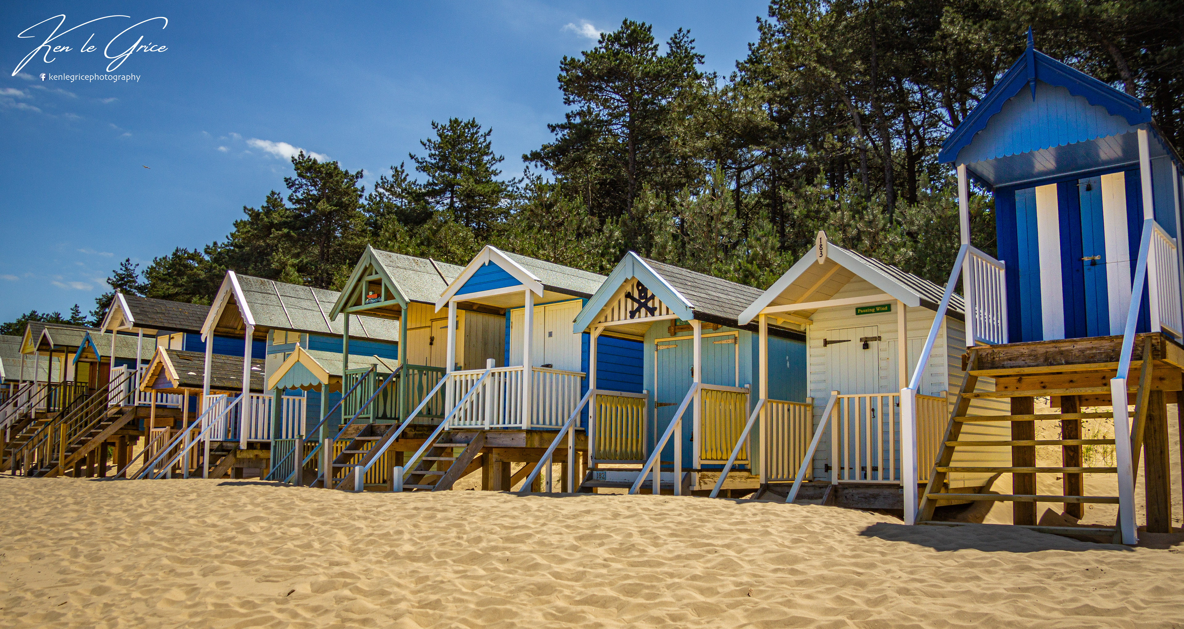 Beach Huts at Wells-next-the-sea