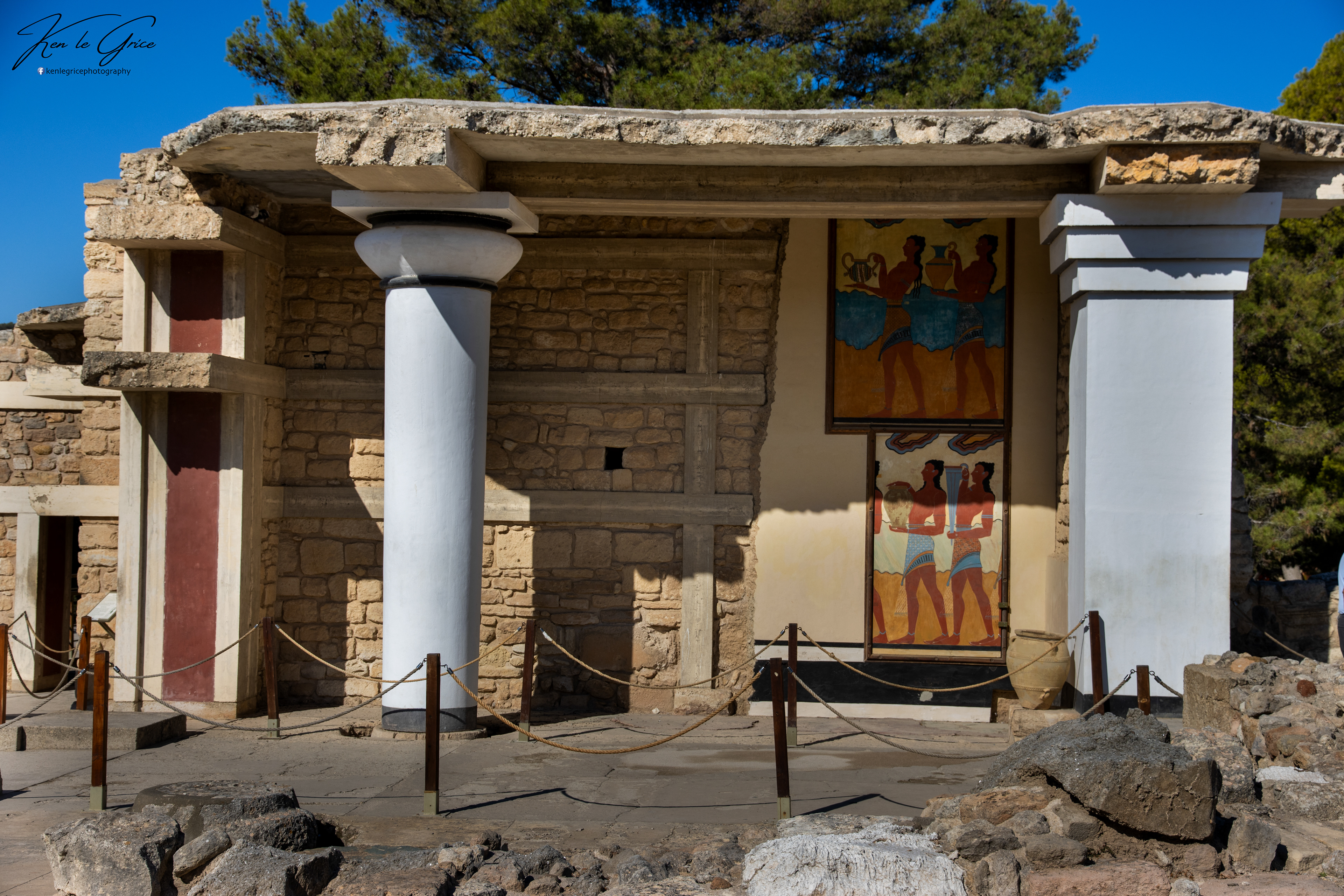 Knossos Palace Ruins, Heraklion, Crete