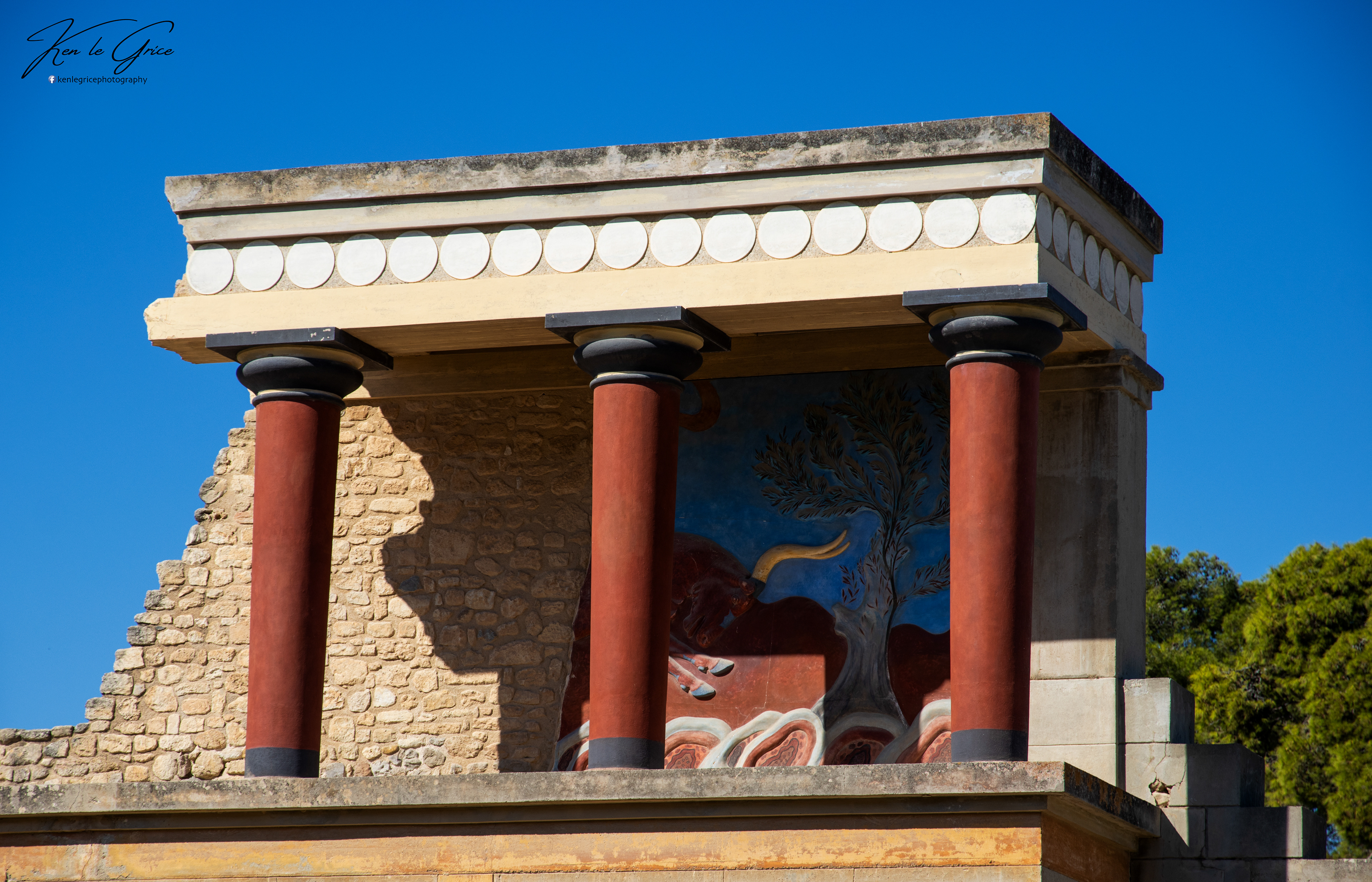 Knossos Palace Ruins, Heraklion, Crete