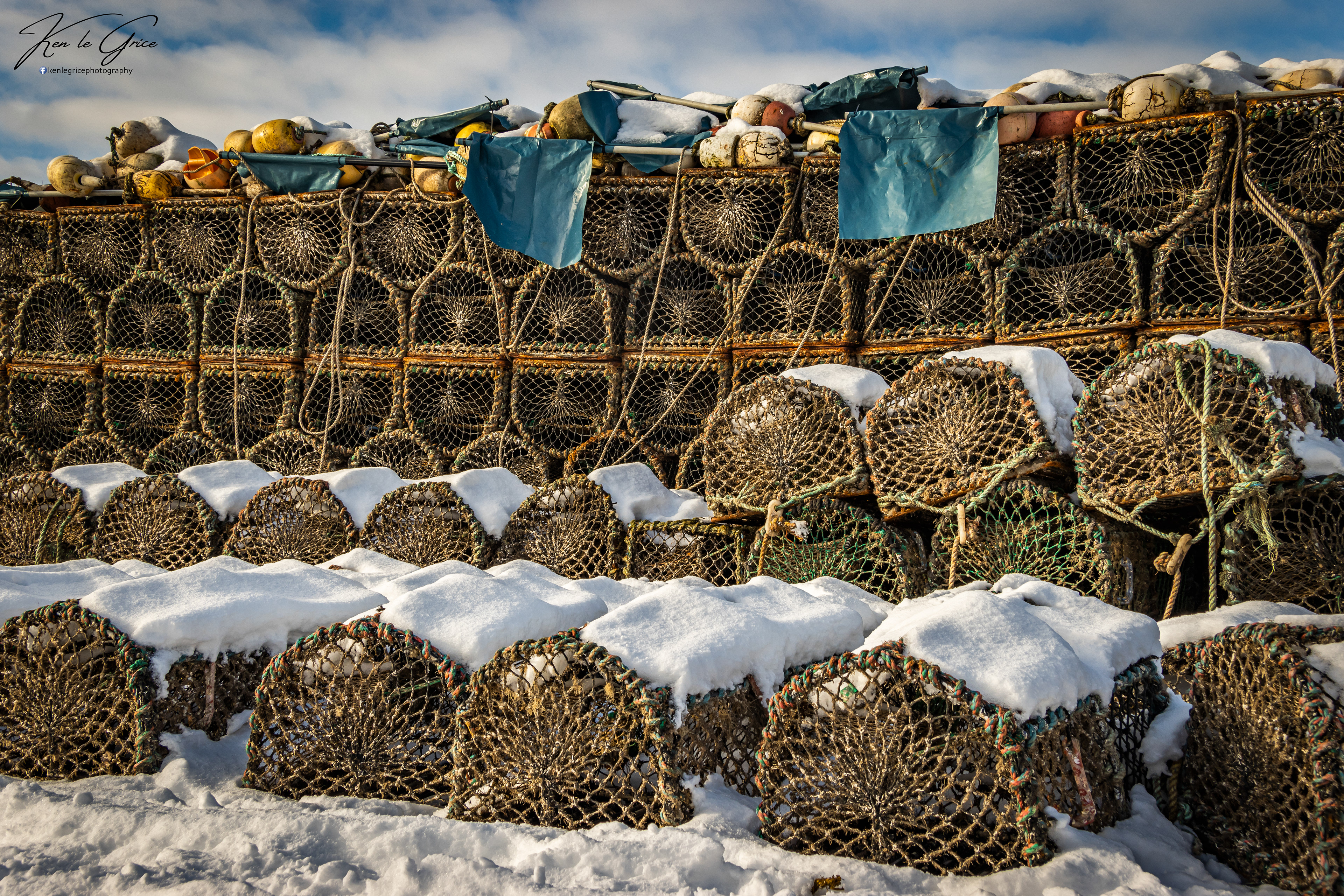 Lobster Pots at Arbroath Harbour