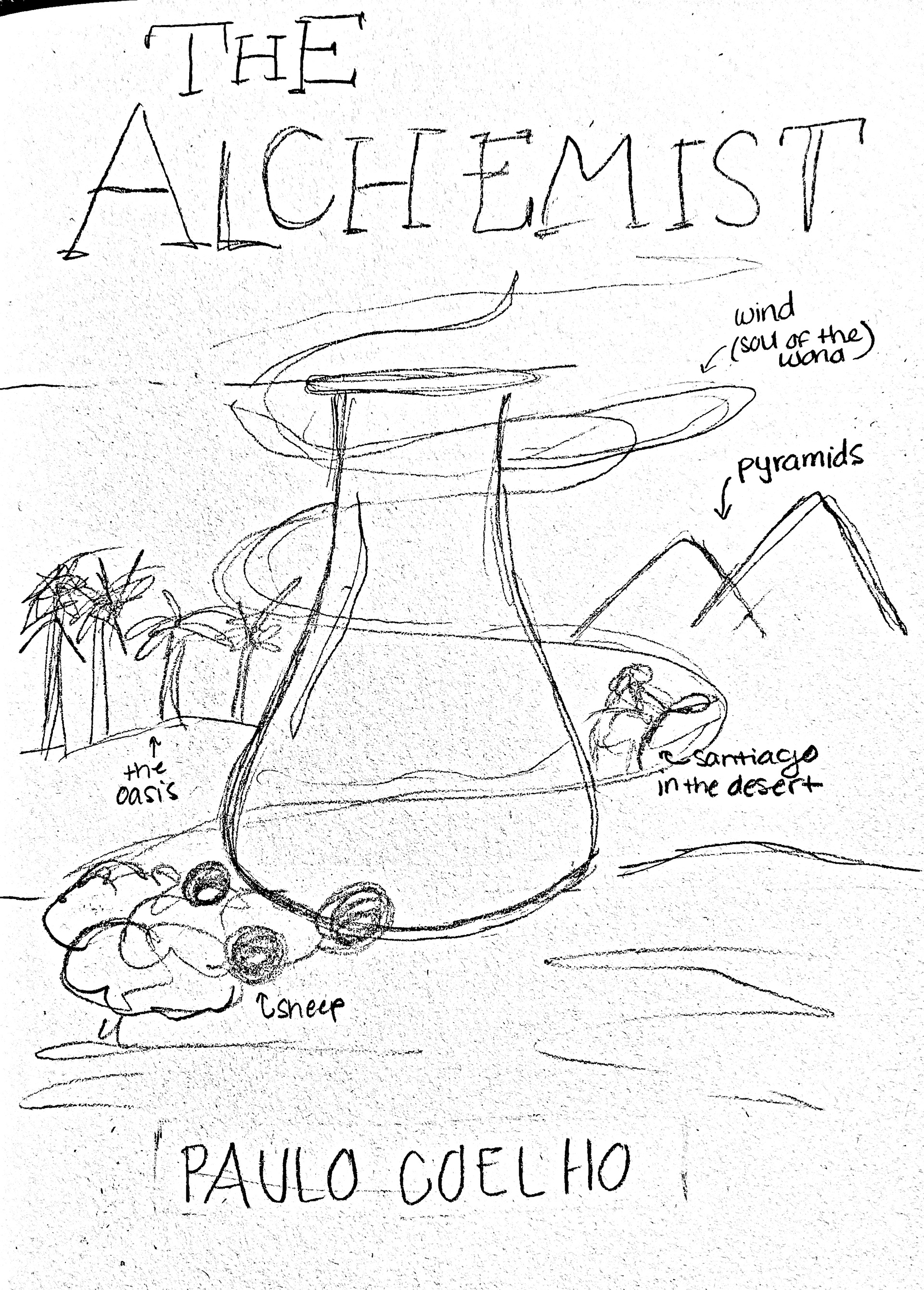 Concept sketch of the cover