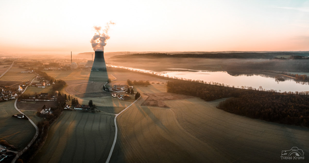 KKI Isar ein paar Tage vor der Abschaltung 2023