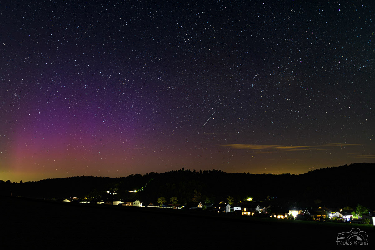Nordlichter über Mettenbach 11.05.2024