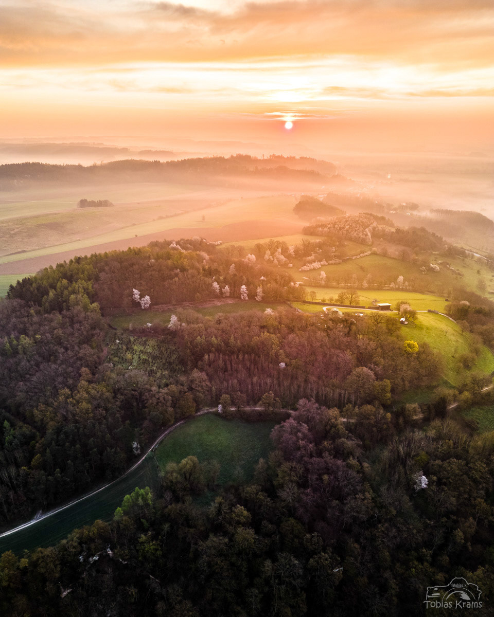 Sonnenaufgang Mettenbach 2023