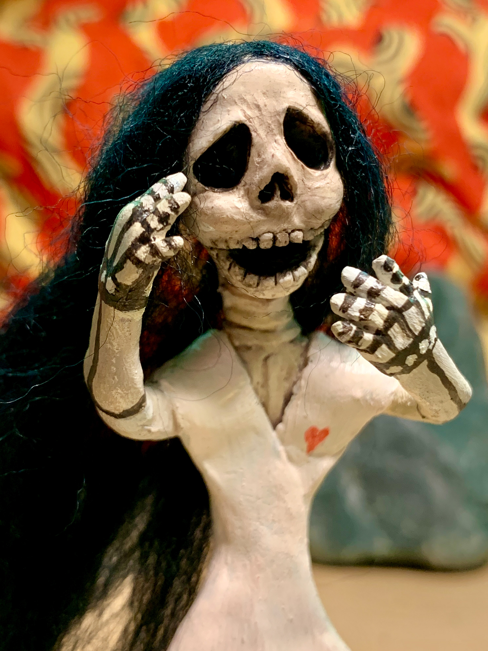 "La Llorona" Polymer clay sculpt