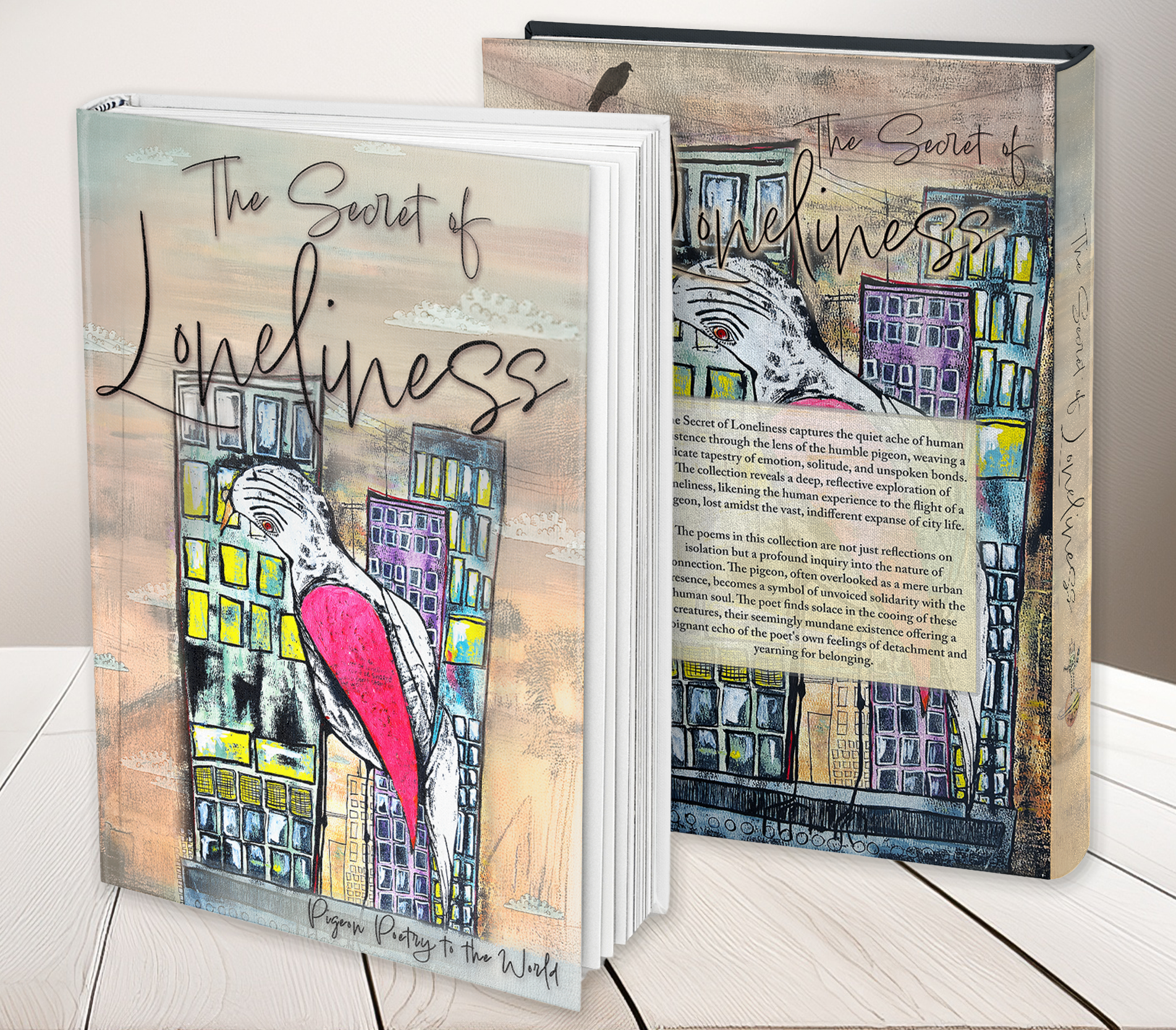 "The Secret of Loneliness" Book Cover Design