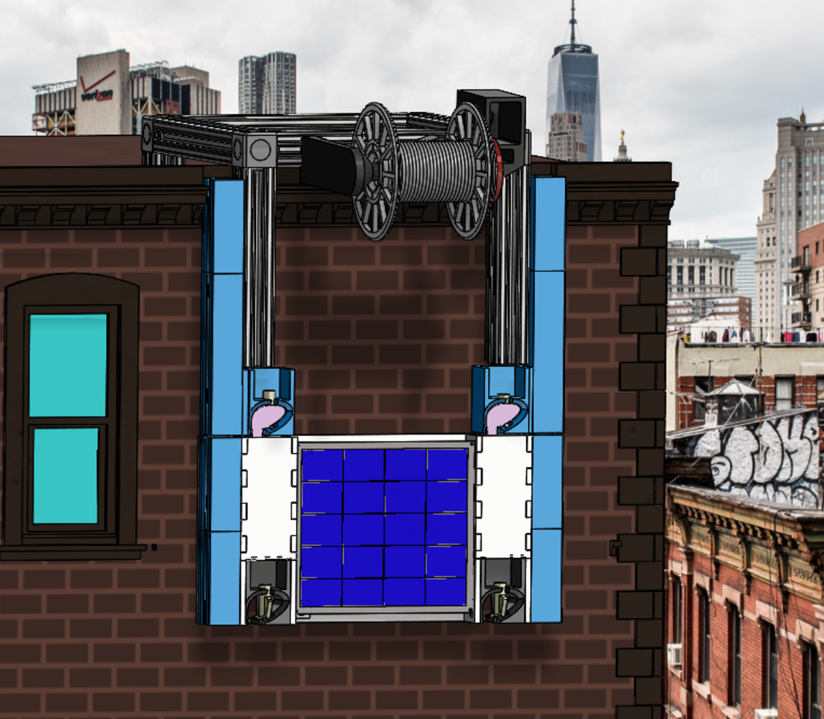 First panel clicks into place