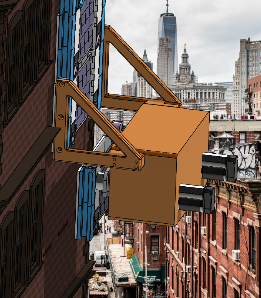 WallE begins installation
