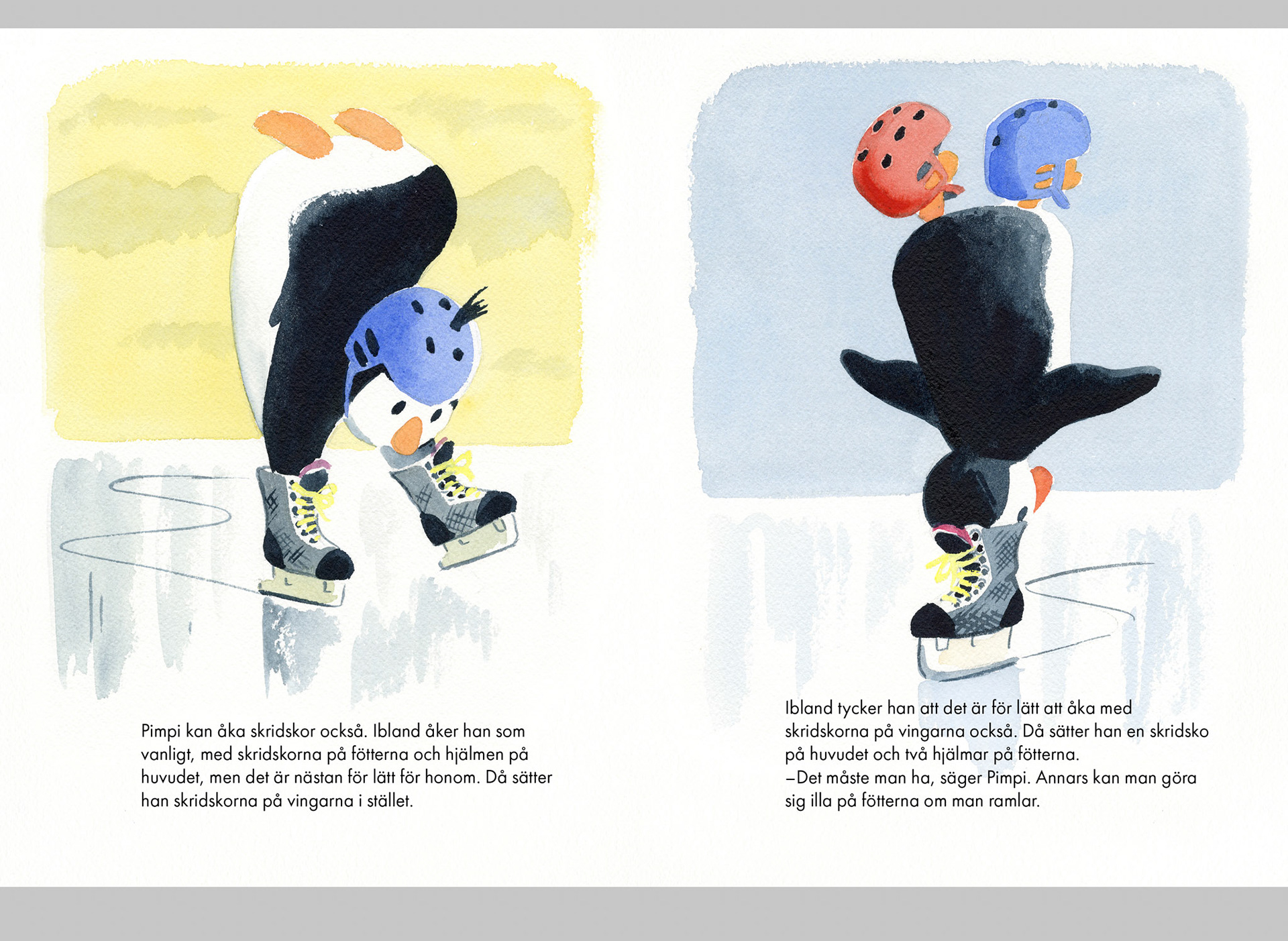 Pimpi – världens bästa pingvin: Egen text och bild / Rabén och Sjögren