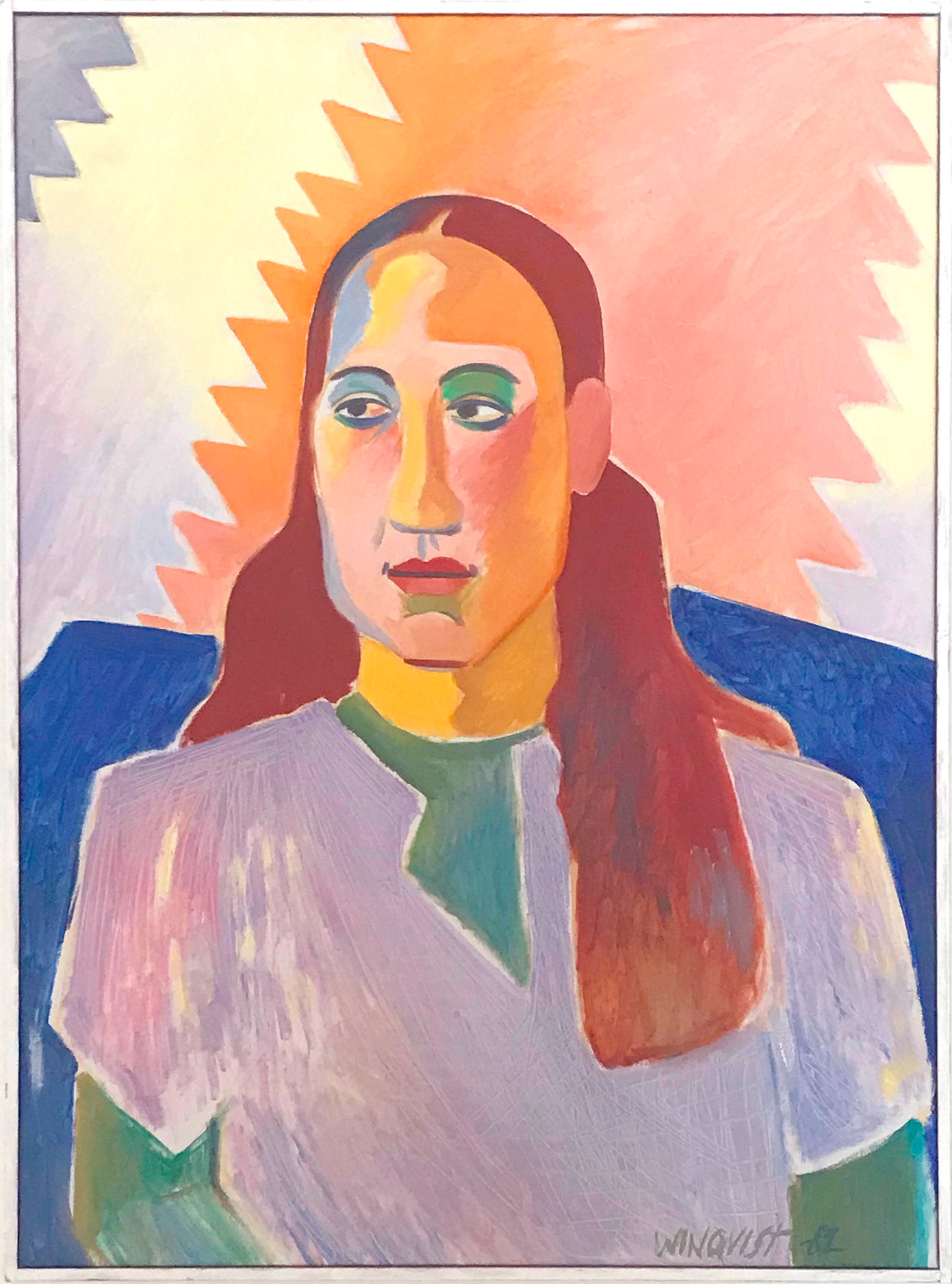 Spansk kvinna (olja)