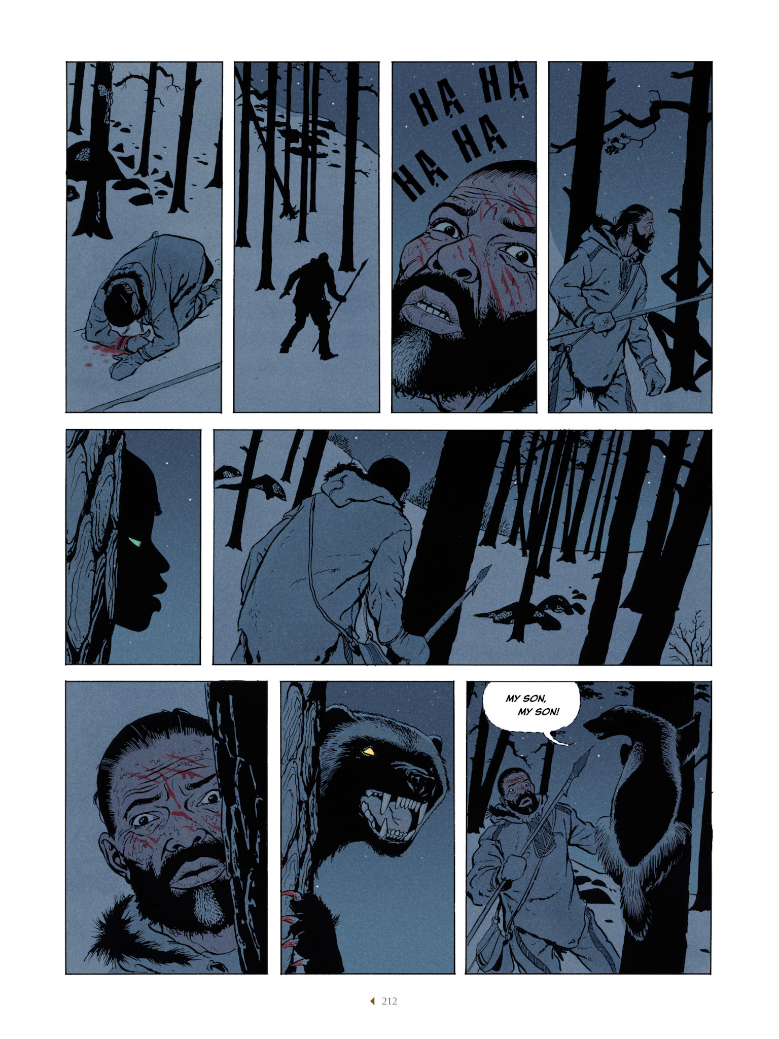 Page from the Graphic Novel: The Clan of the Celestial Spear