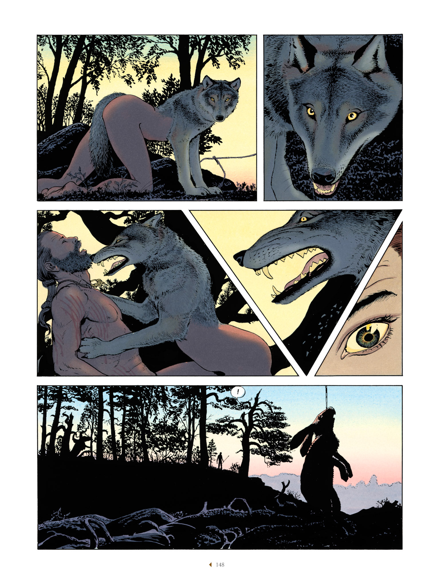 Page from the Graphic Novel: The Clan of the Celestial Spear